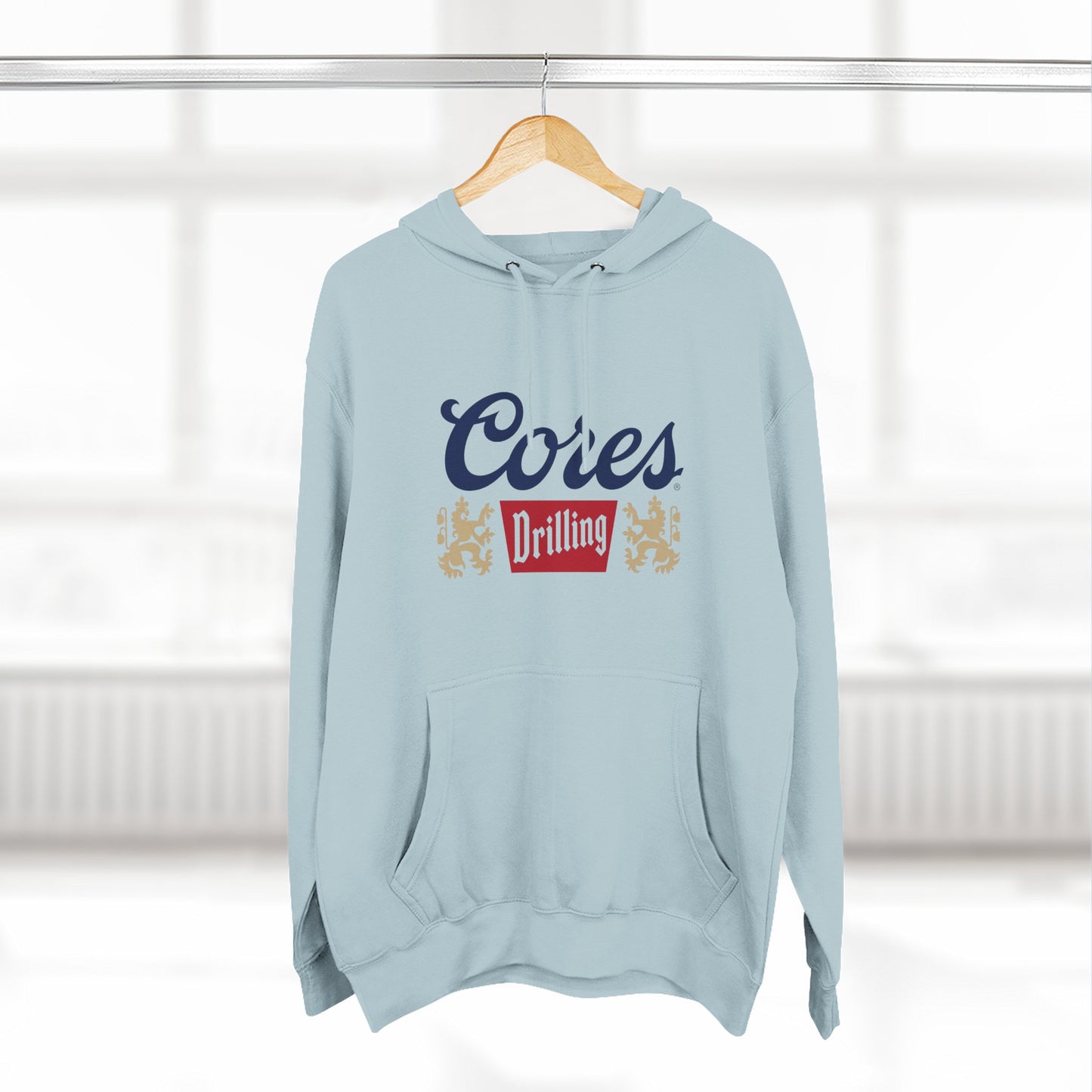 Cores Drilling Logo Hoodie