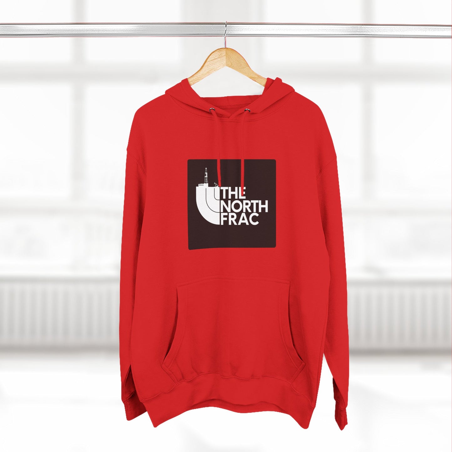 The North Frac - Black Logo Hoodie