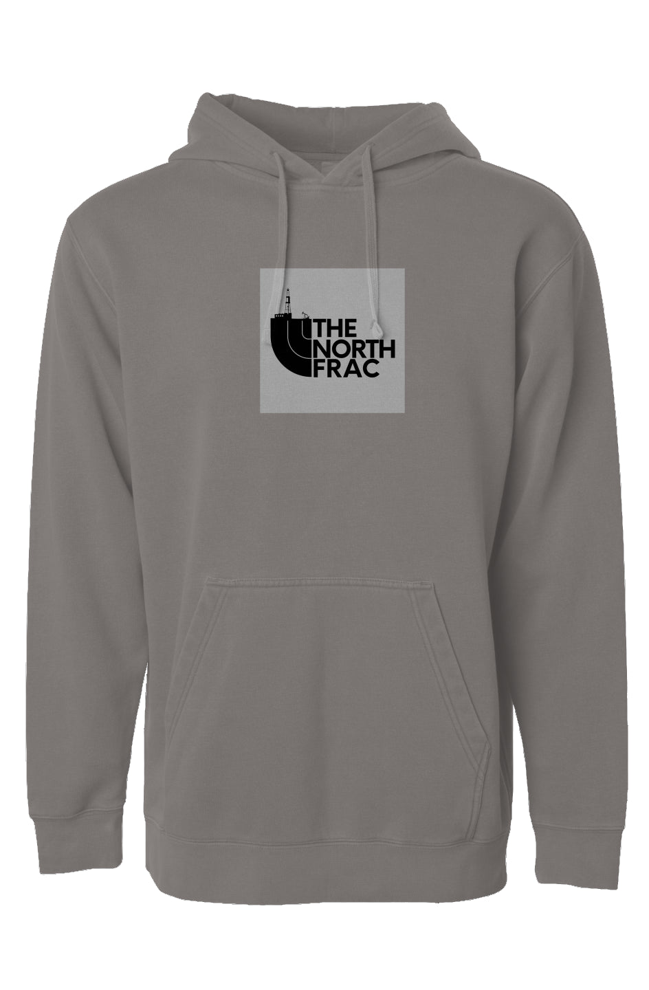North Frac Grey Independent Pigment Dyed Hoodie