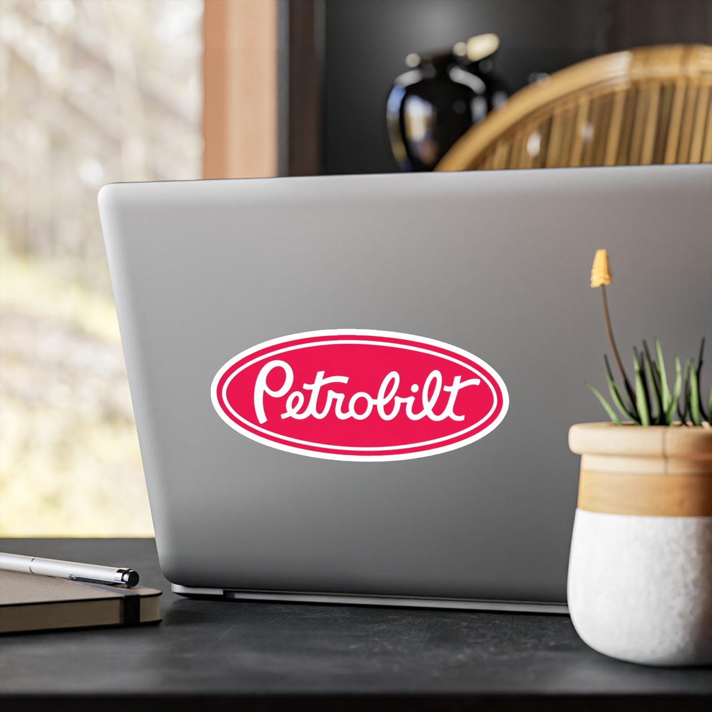 Petrobilt Red Oval - Vinyl Sticker