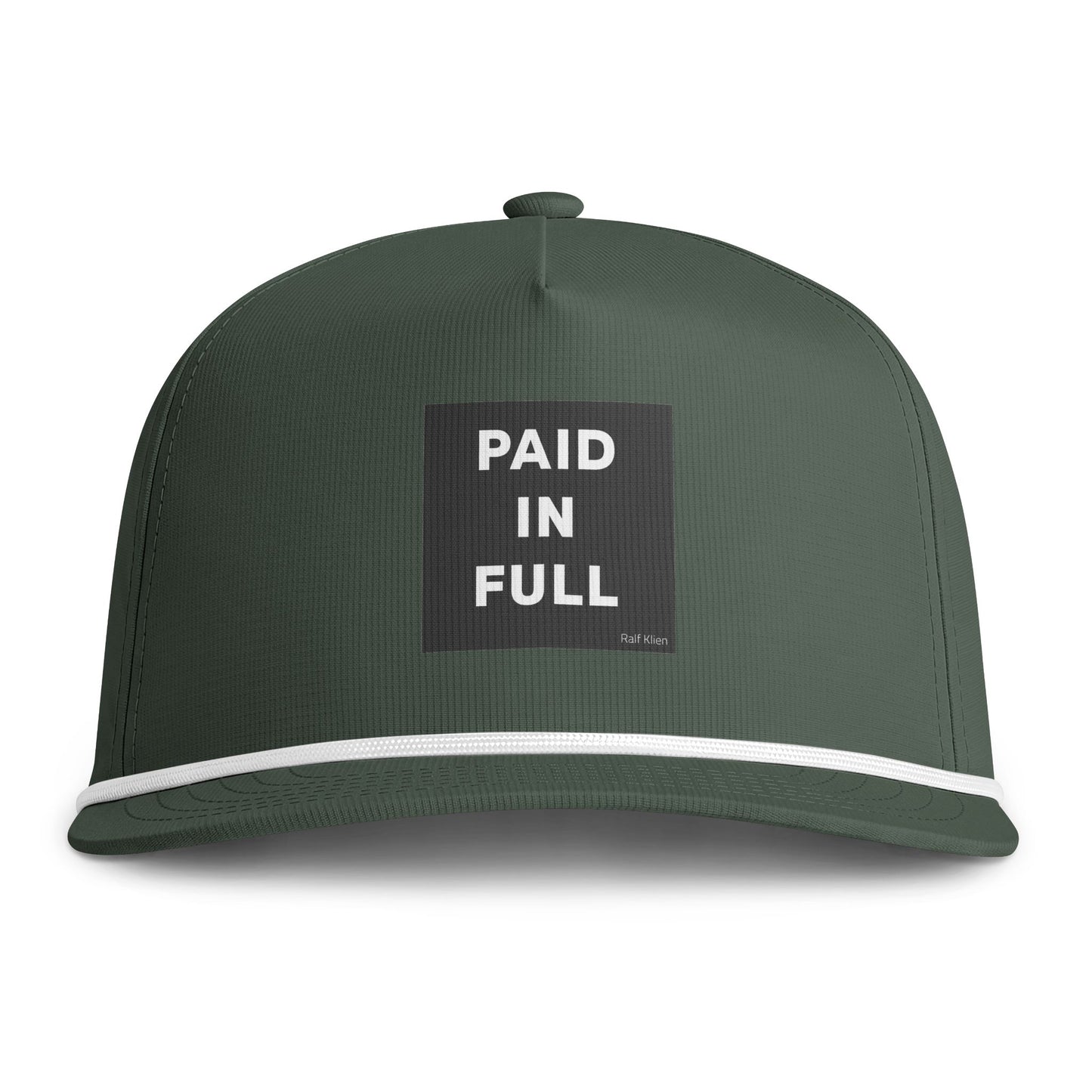 Paid In Full Rope Snapback — Sunwashed Vintage