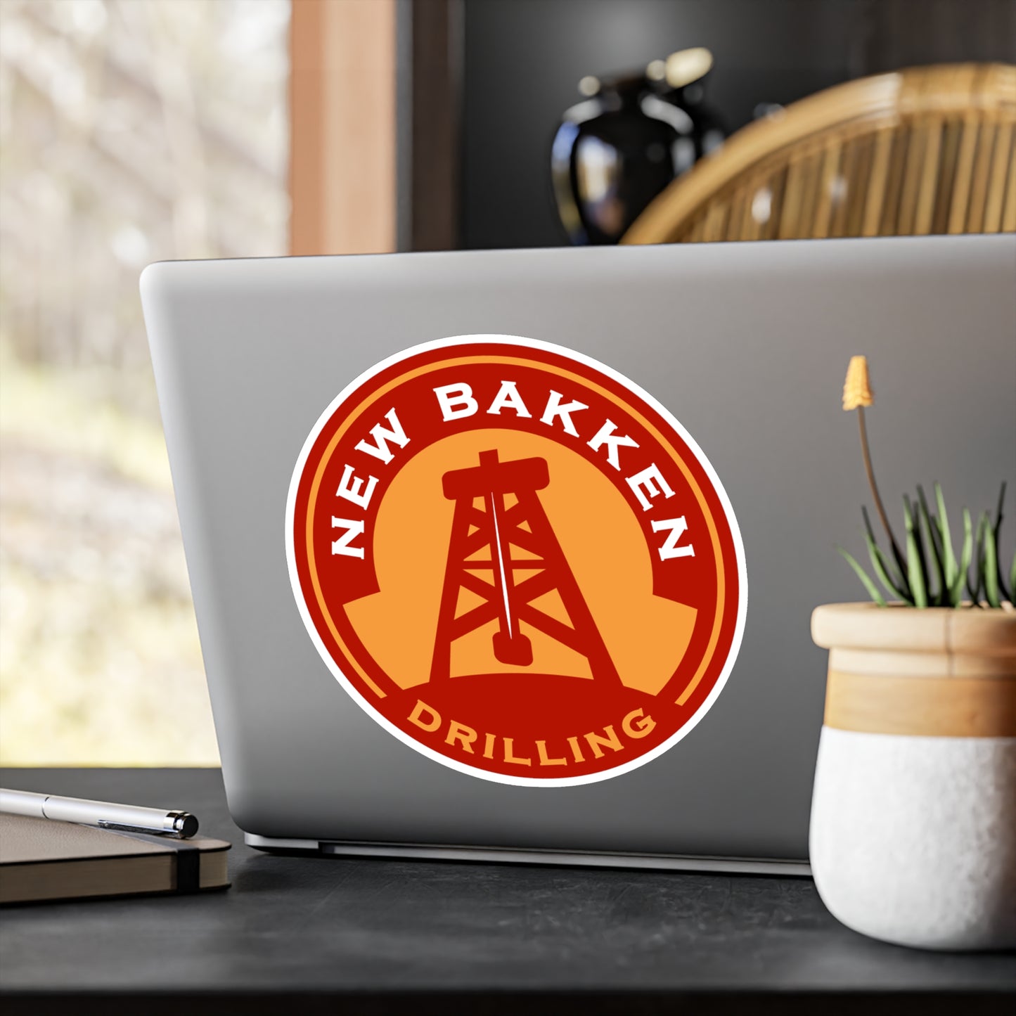 New Bakken Drilling Round - Vinyl Sticker