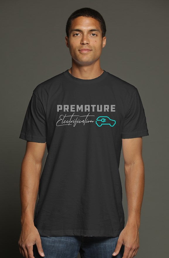 Premature Electrification triblend t shirt