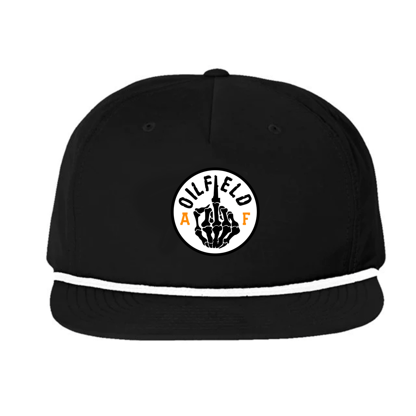 Oilfield AF Patch 5 Panel Golf Cap
