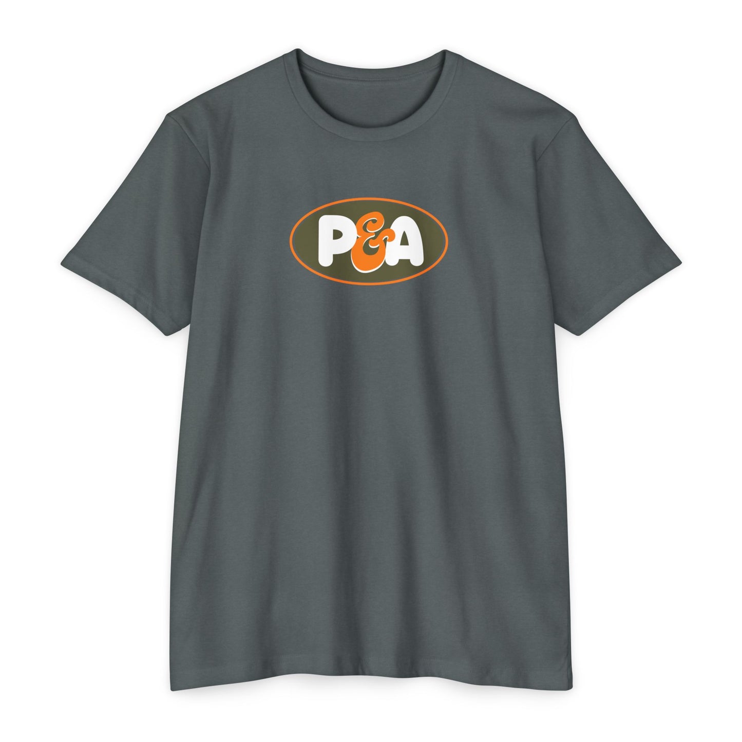 P&A Retro Oval Logo T-Shirt