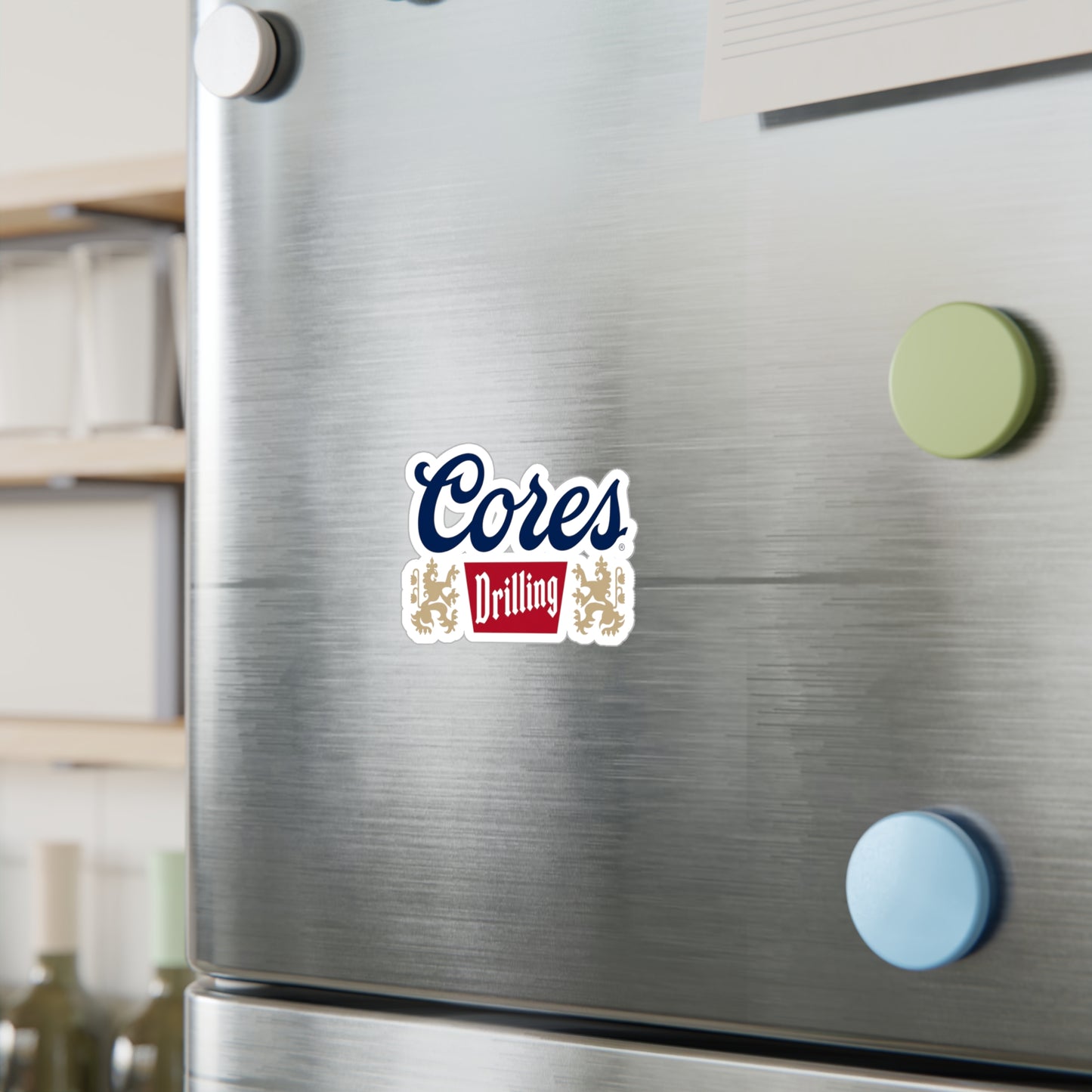 Cores Drilling - Vinyl Stickers