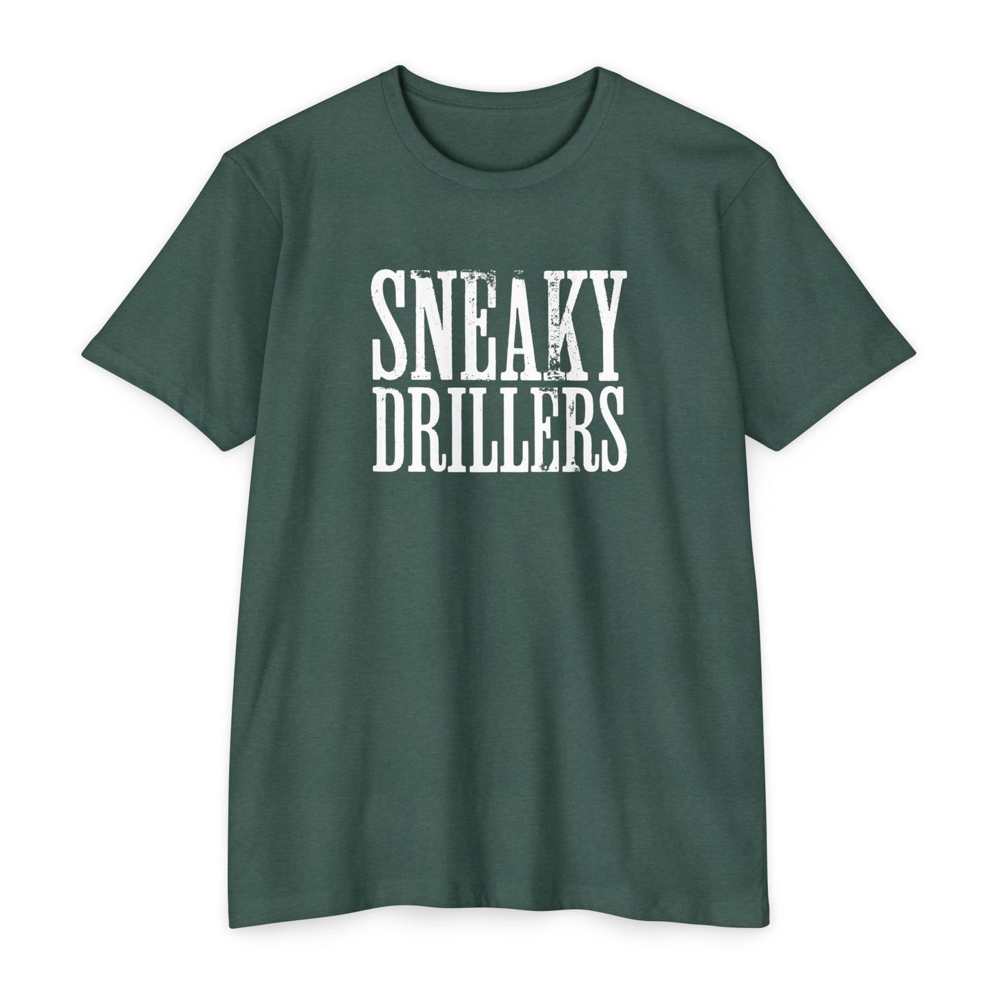 Sneaky Drillers T‑Shirt — Retro Athletic