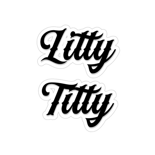 Transparent Outdoor Stickers, Die-Cut, 1pcs