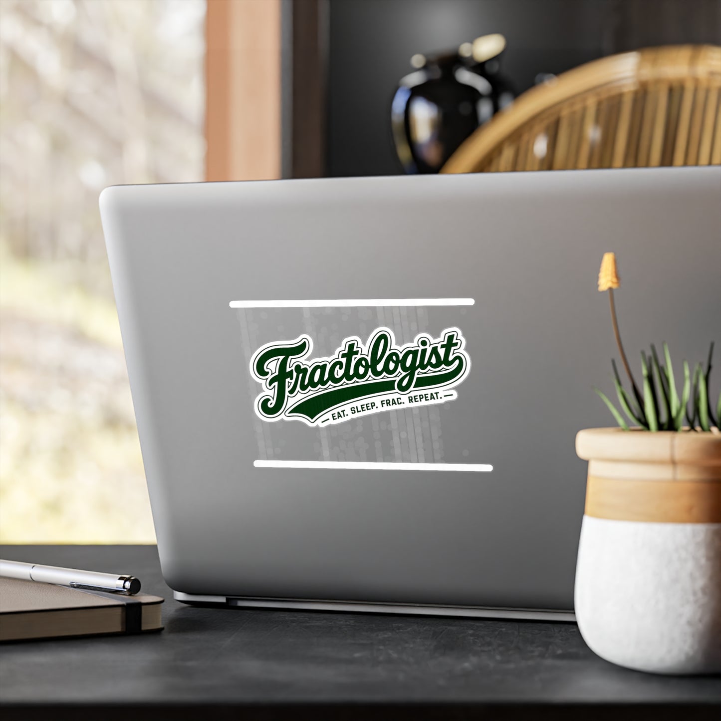 Fractologist Vinyl Sticker