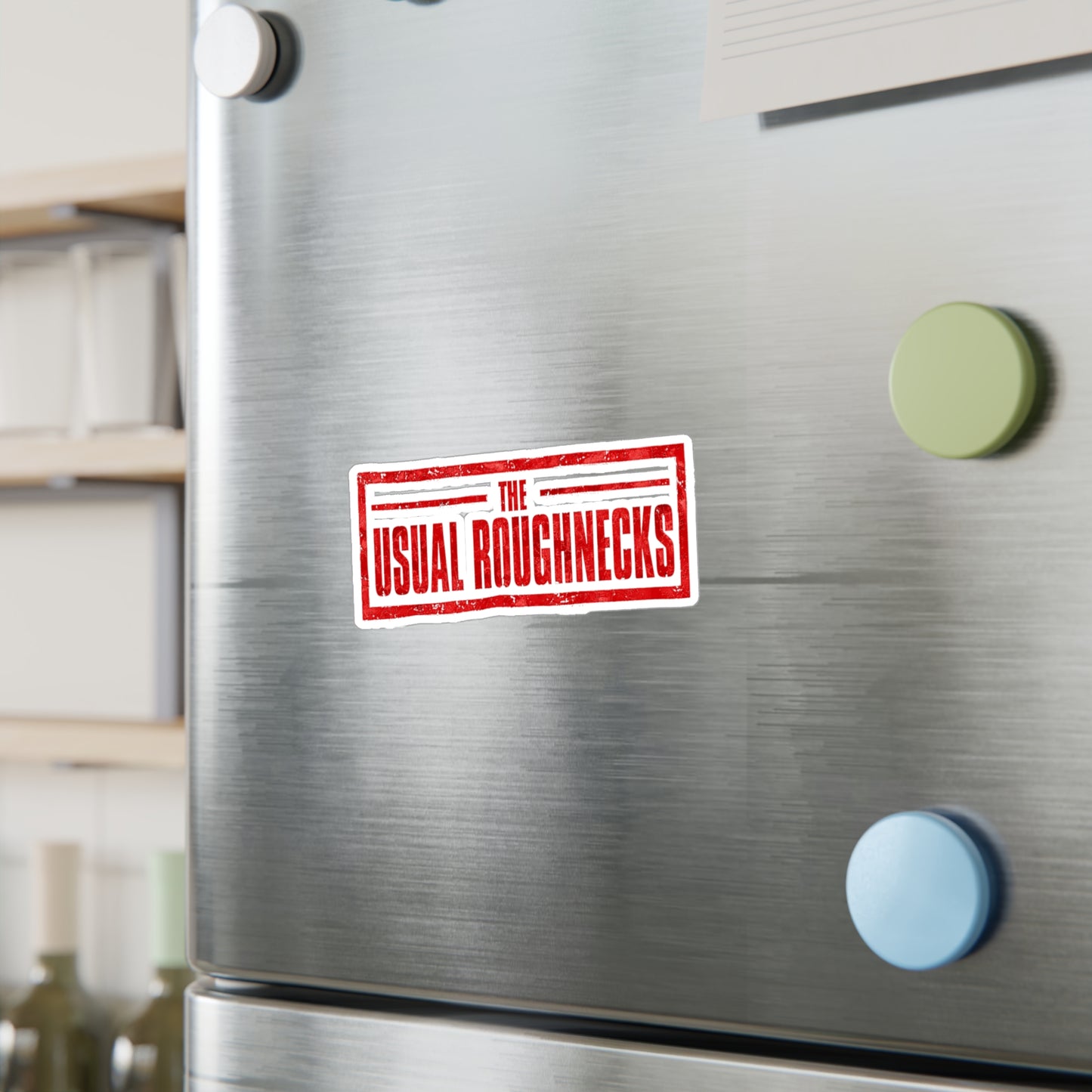 "The Usual Roughnecks" - Vinyl Sticker