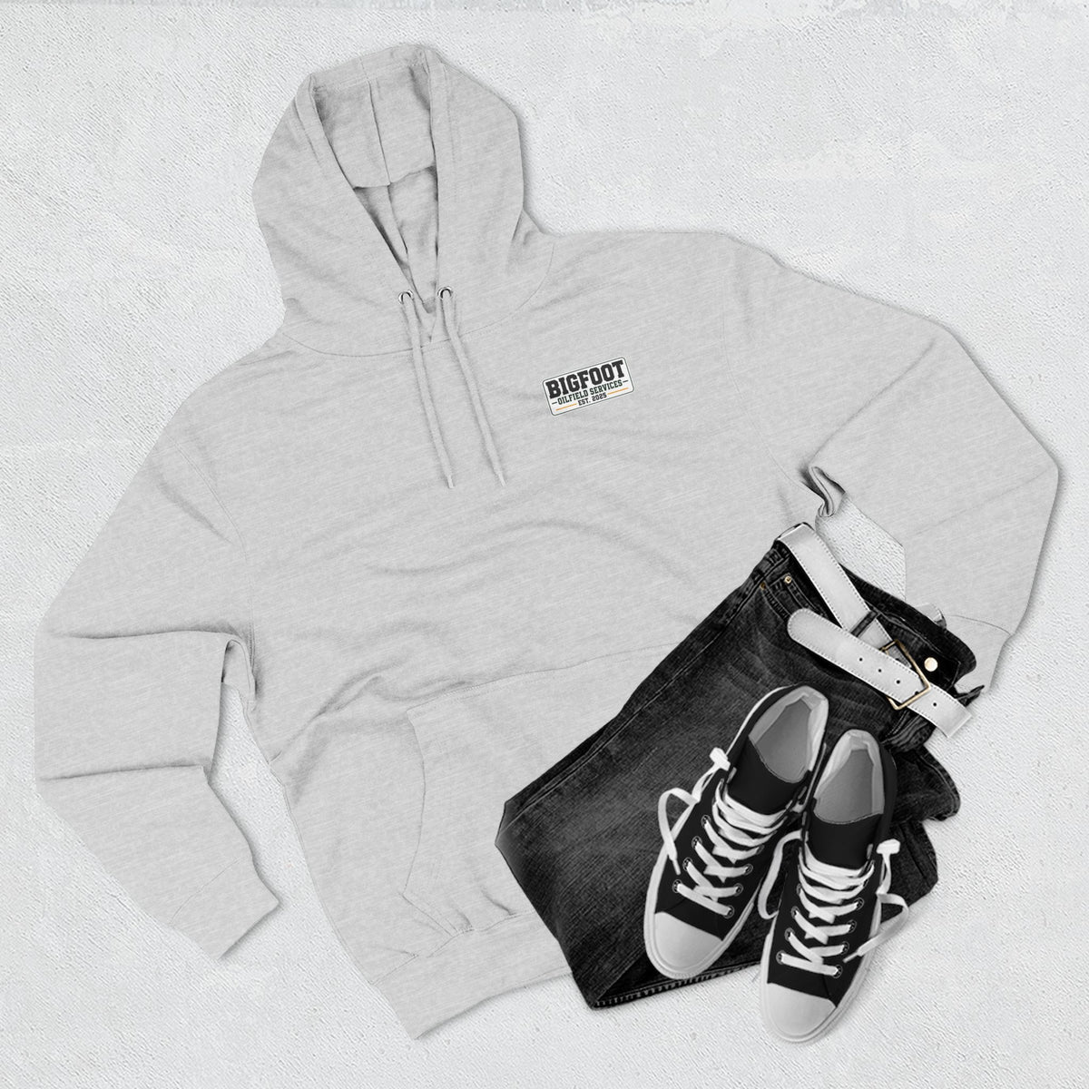 Eat Sleep Frac Repeat Hoodie — Fracologist Oilfield Fleece Pullover
