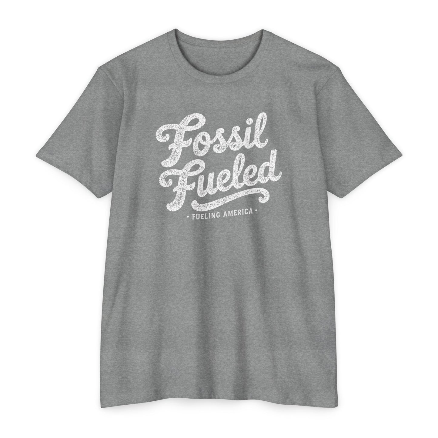 Fossil Fueled Graphic T-Shirt - Fueling America
