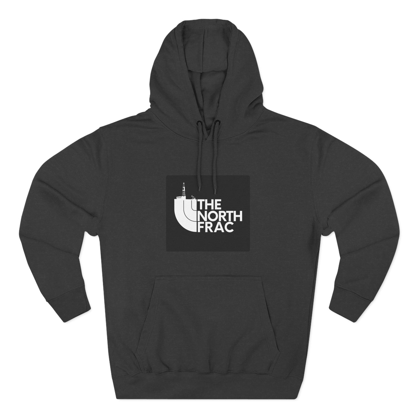 The North Frac - Black Logo Hoodie