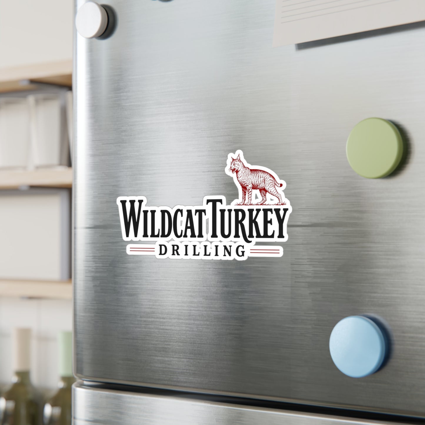 Wildcat Turkey Drilling - Vinyl Sticker