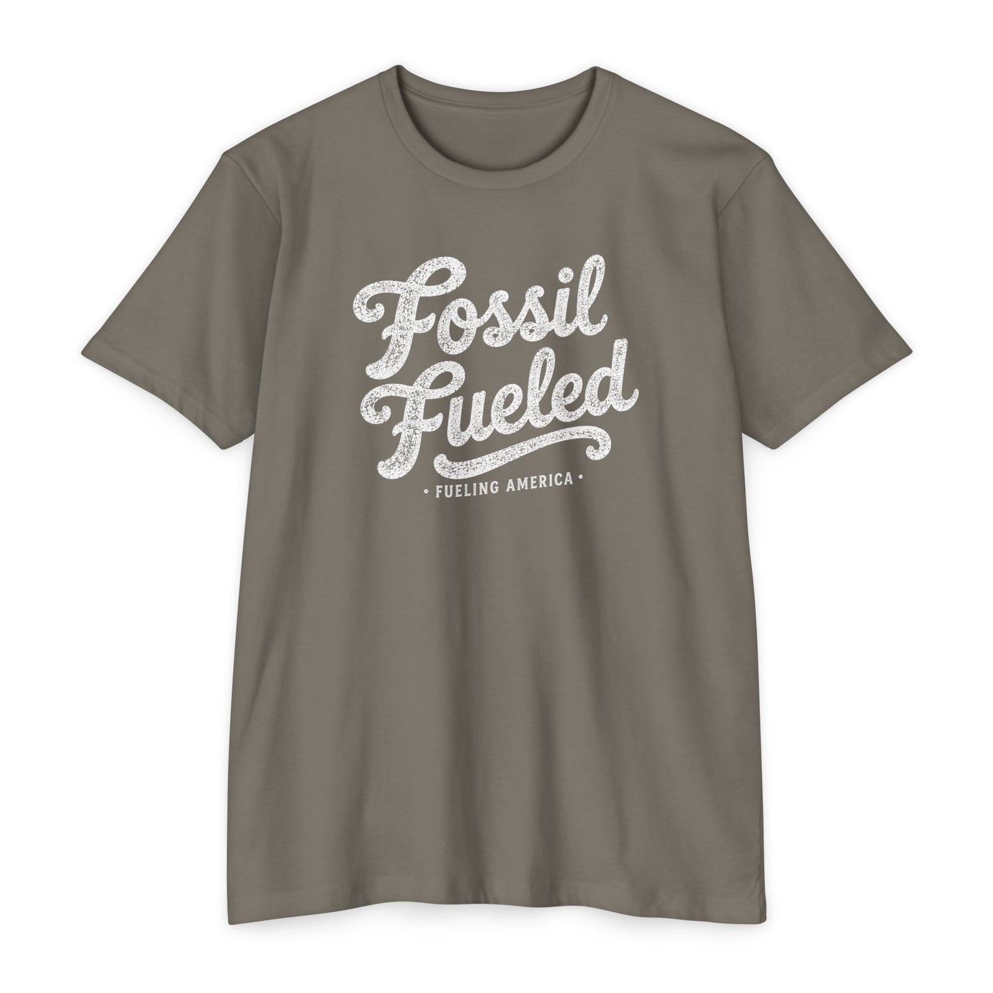 Fossil Fueled Graphic T-Shirt - Fueling America