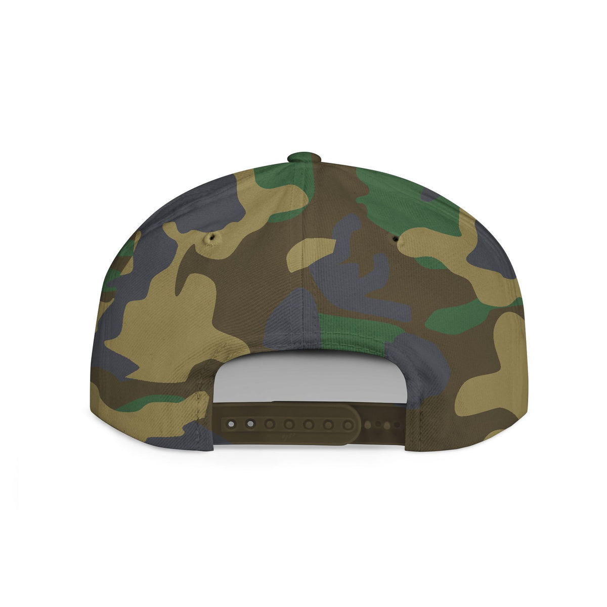 Fractologist Snapback Hat — Retro Script Flat-Bill Baseball Cap