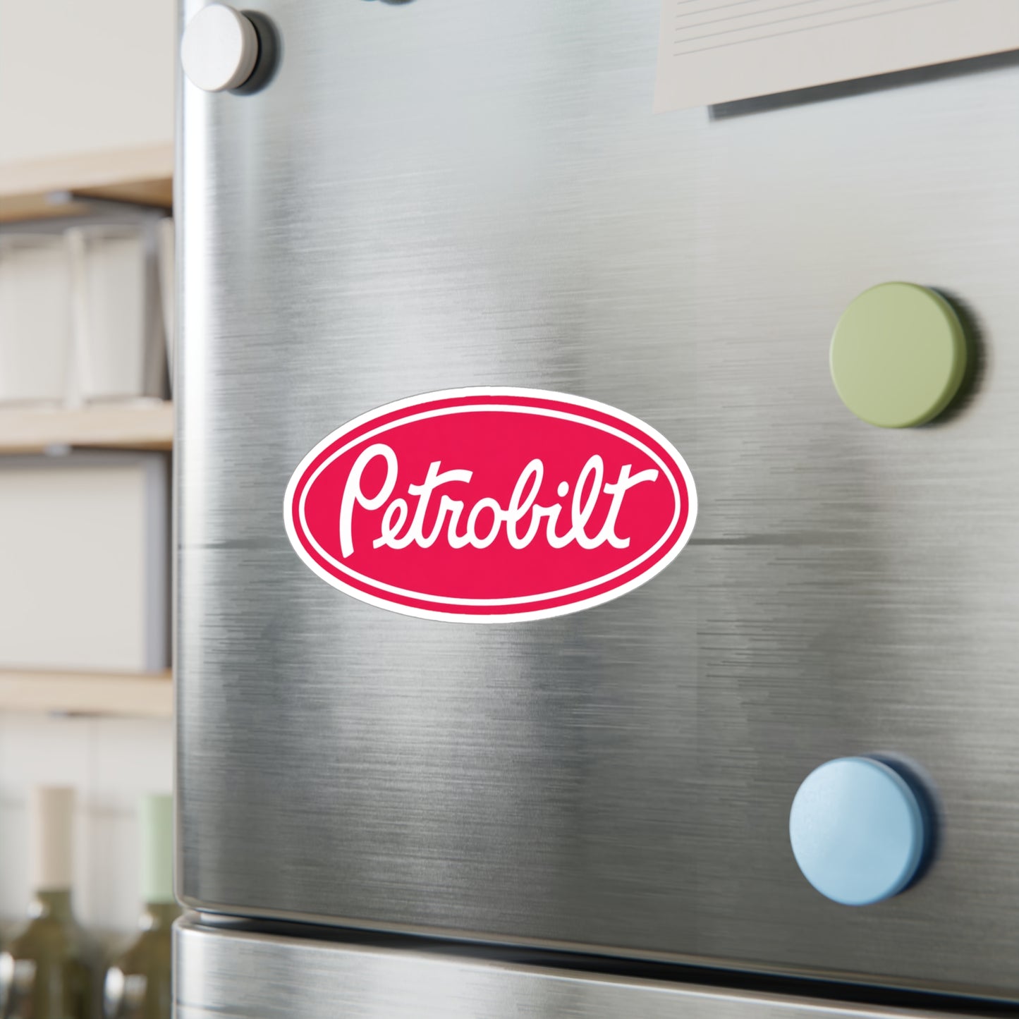 Petrobilt Red Oval - Vinyl Sticker