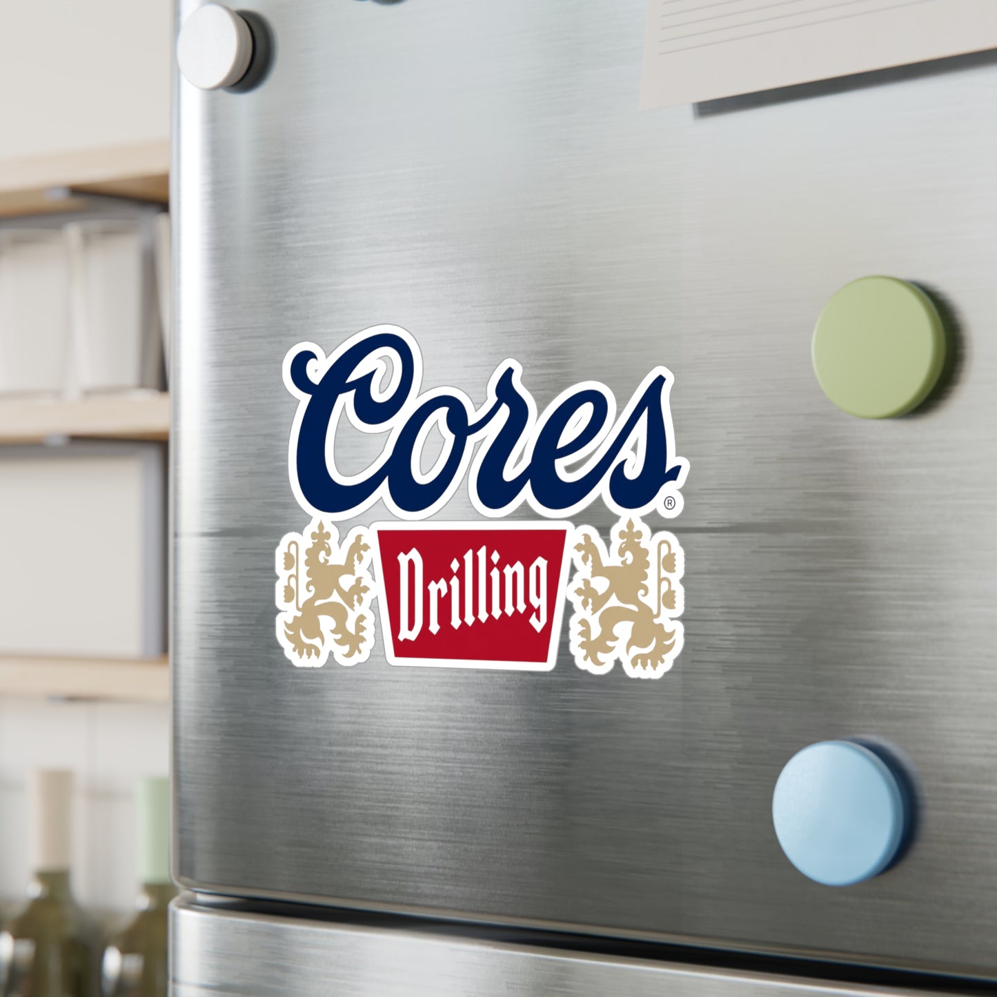 Cores Drilling - Vinyl Stickers