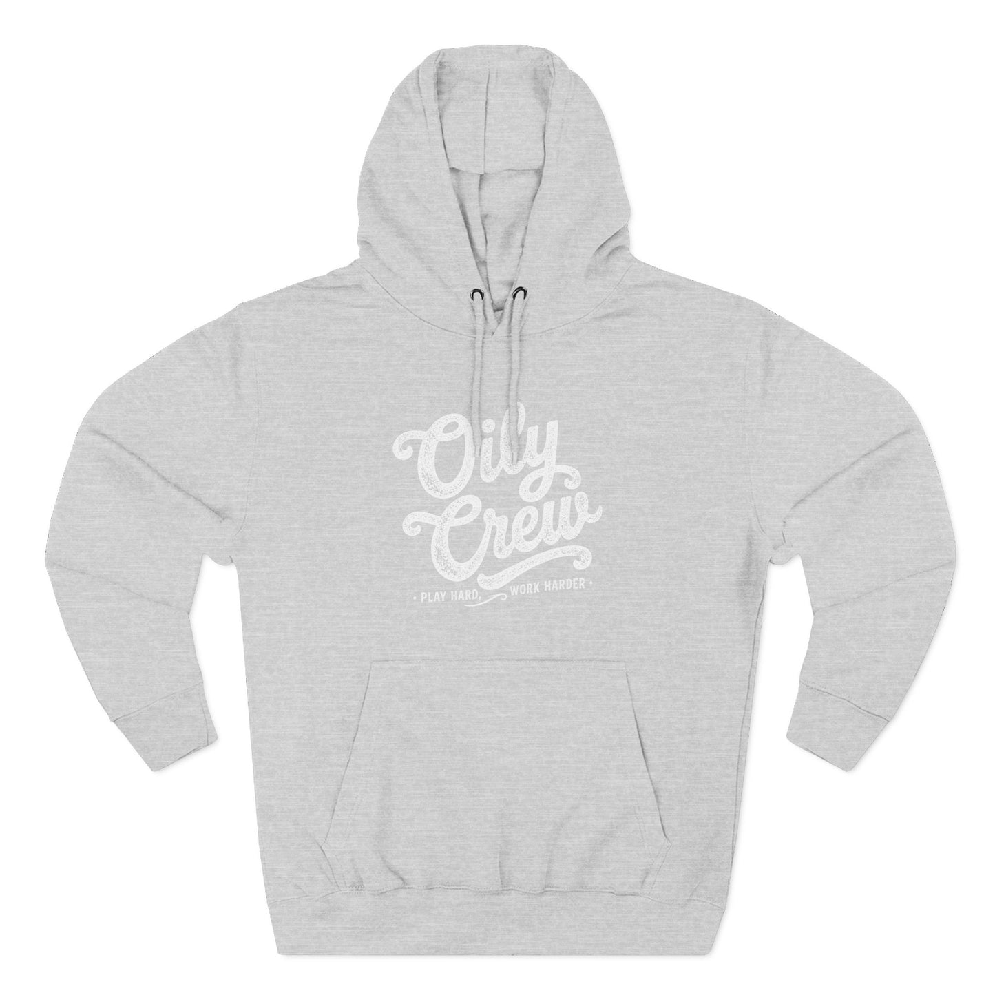 Oily Crew Hoodie – Vintage Script