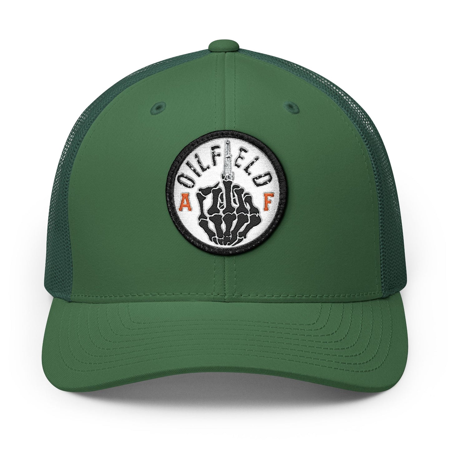 Oilfield AF — Embroidered Patch Snapback Hat