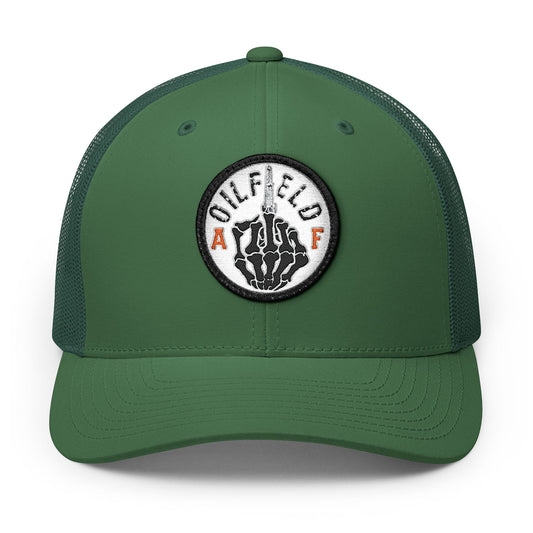 Oilfield AF — Embroidered Patch Snapback Hat