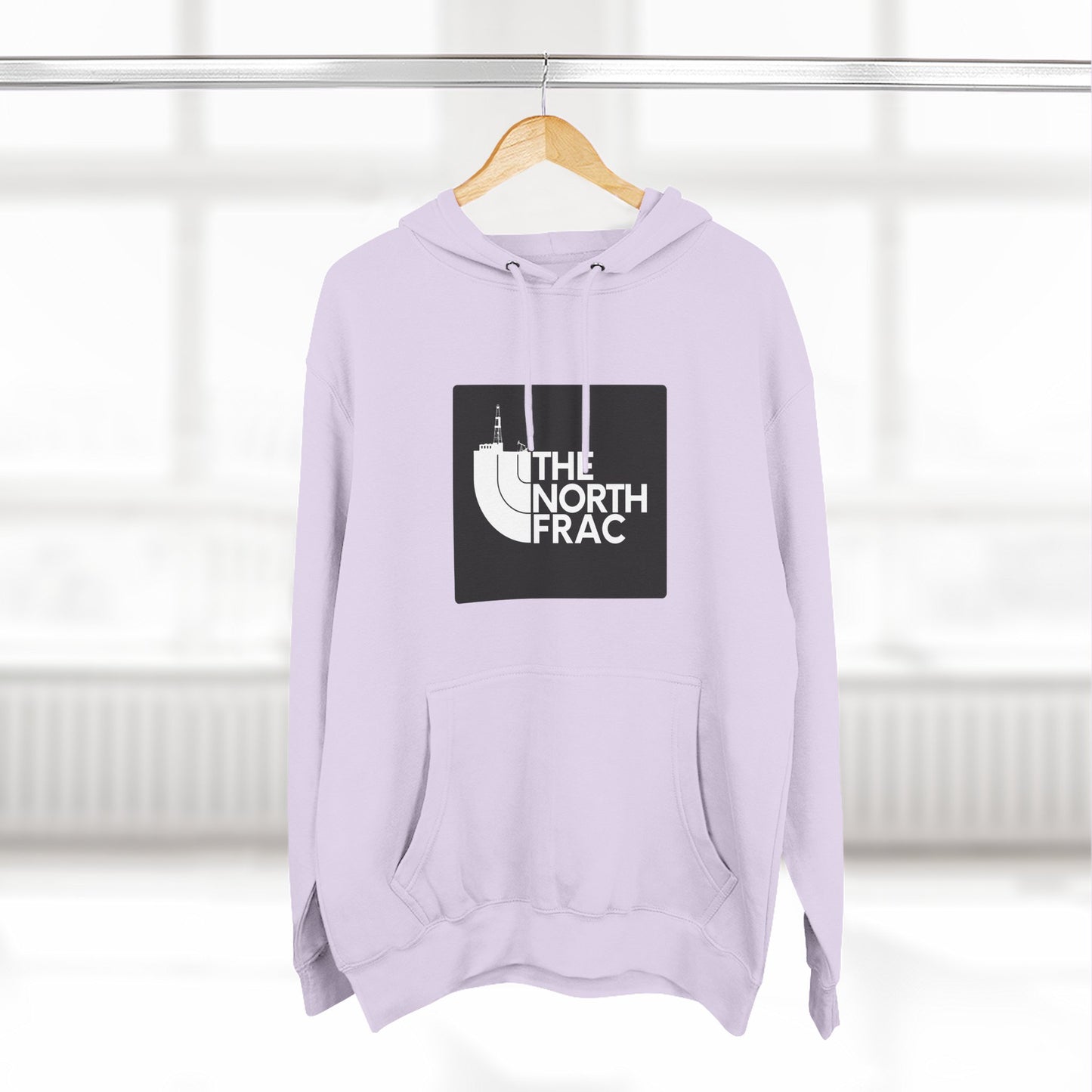 The North Frac - Black Logo Hoodie