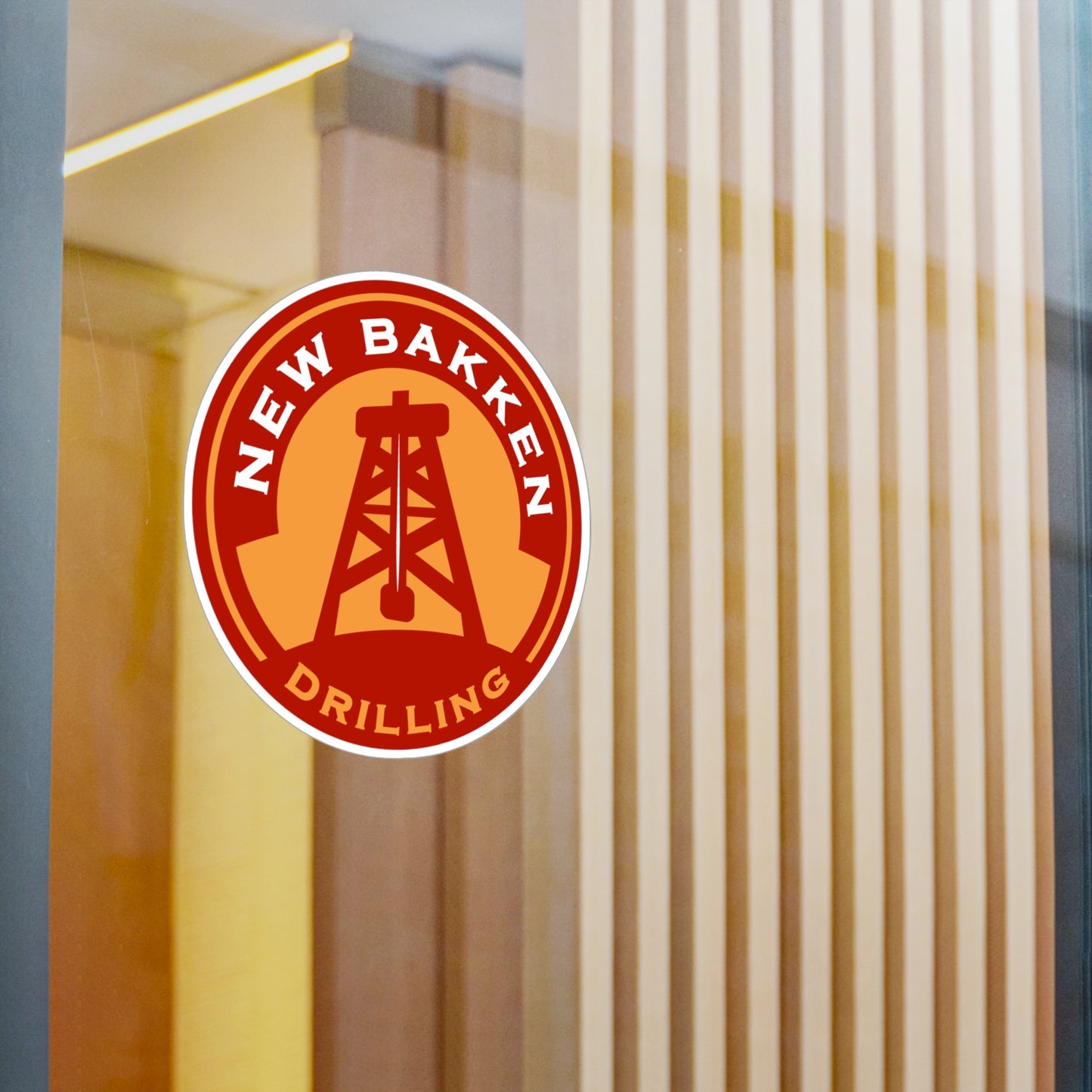 New Bakken Drilling Round - Vinyl Sticker