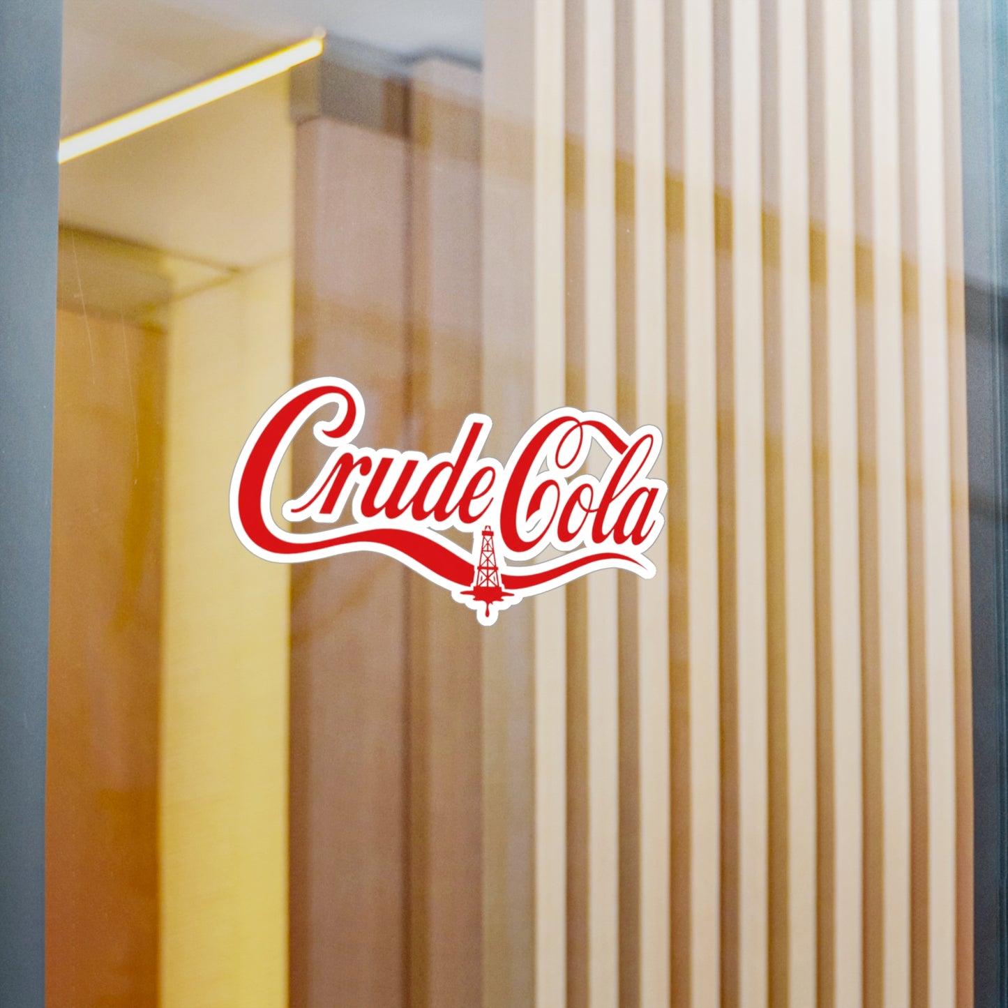 Crude Cola - Vinyl Sticker