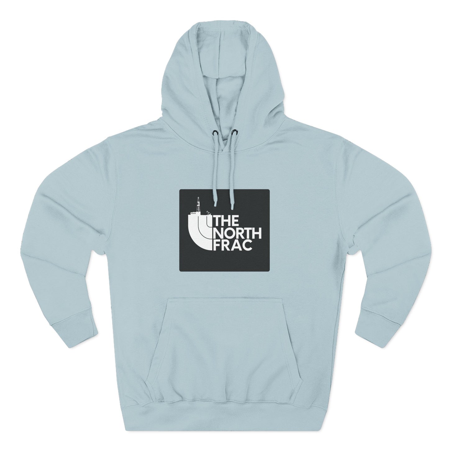 The North Frac - Black Logo Hoodie