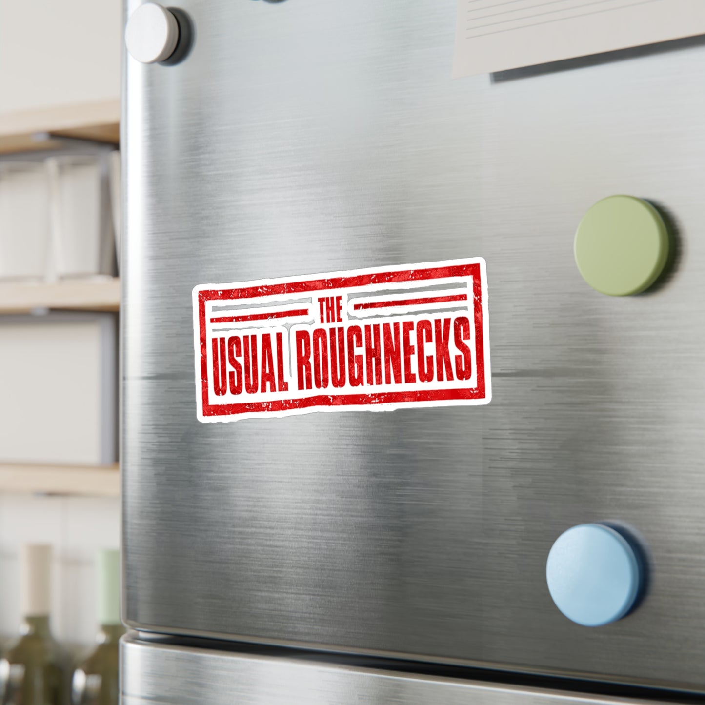 "The Usual Roughnecks" - Vinyl Sticker