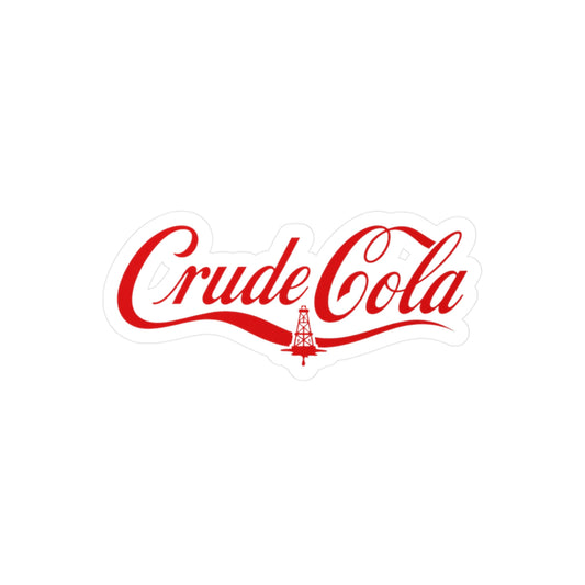 Crude Cola - Vinyl Sticker
