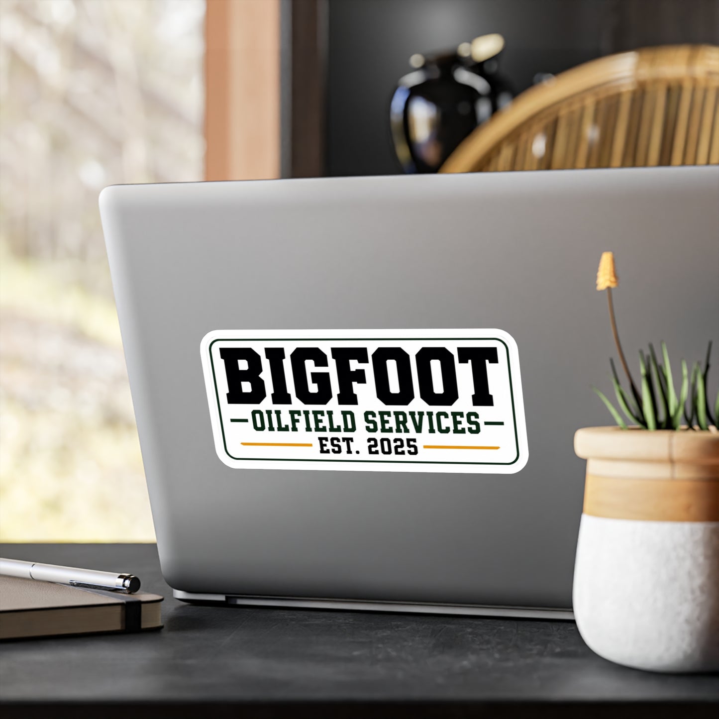 Bigfoot Oilfield Services - Vinyl Sticker — Established 2025 Sticker