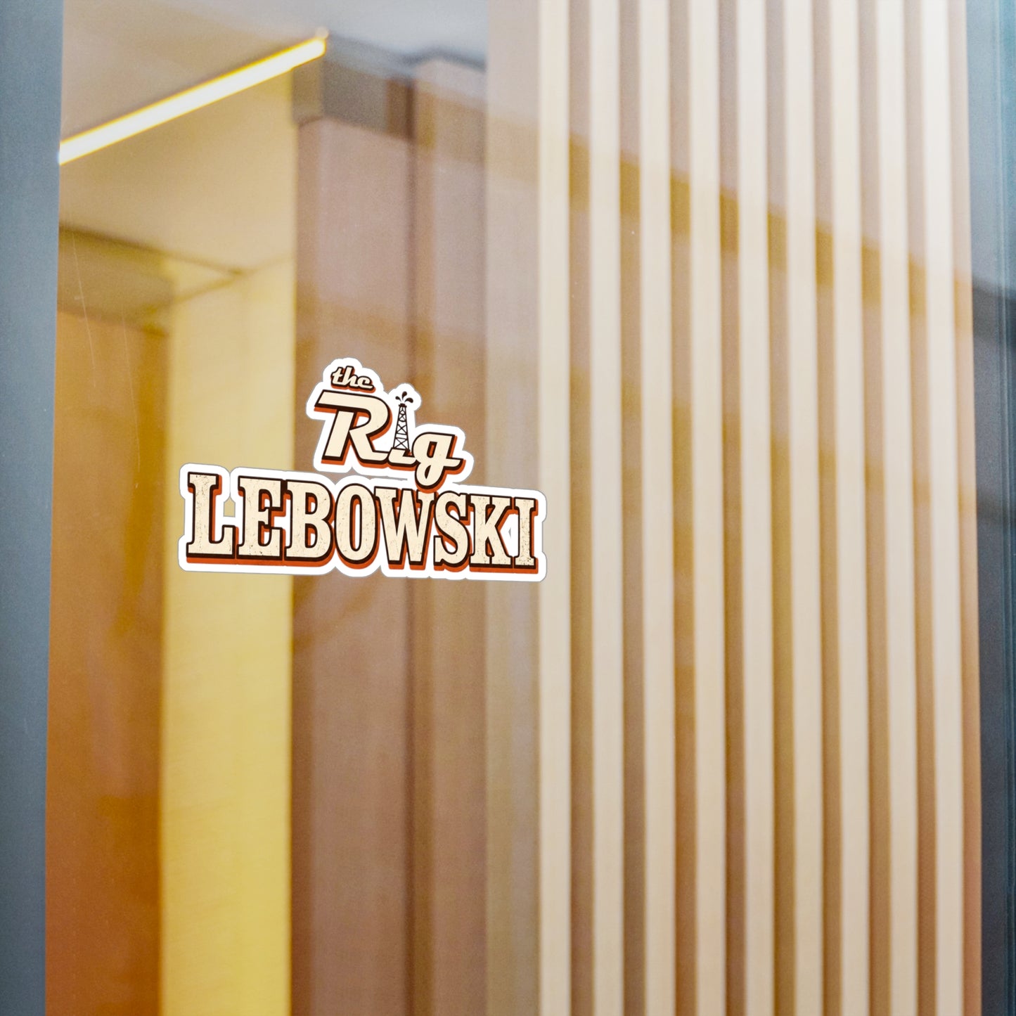 The Rig Lebowski - Vinyl Sticker
