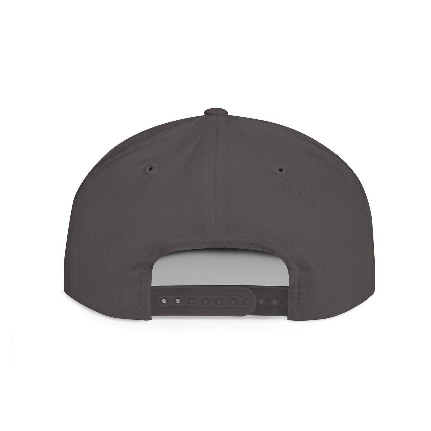 Snapback Hat — 'Bigfoot Is Real' Vintage Circle Logo Flat Bill Cap