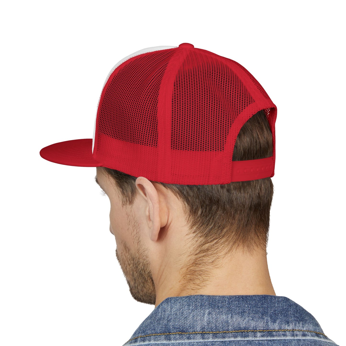 “Fractologist” Retro Script Mesh Snapback Hat (Eat. Sleep. Frac. Repeat.)