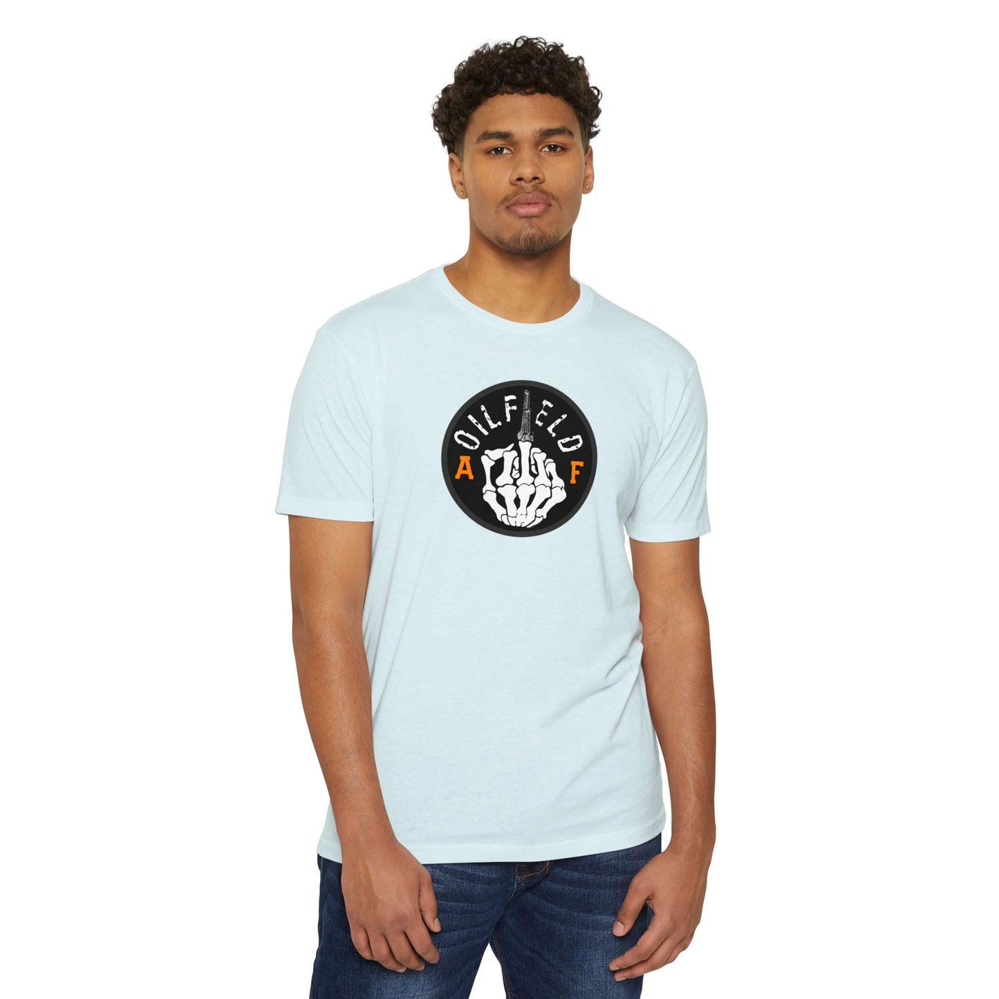 Oilfield AF Middle Finger T-Shirt
