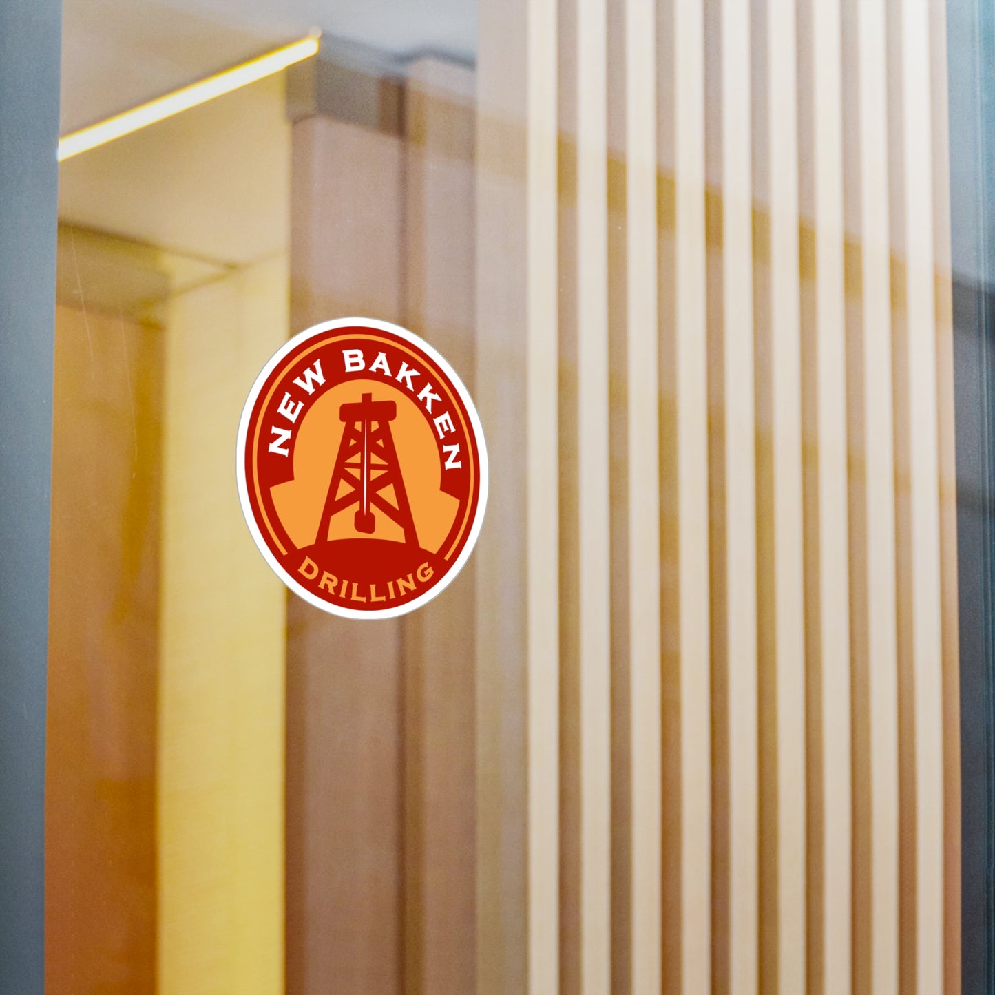New Bakken Drilling Round - Vinyl Sticker