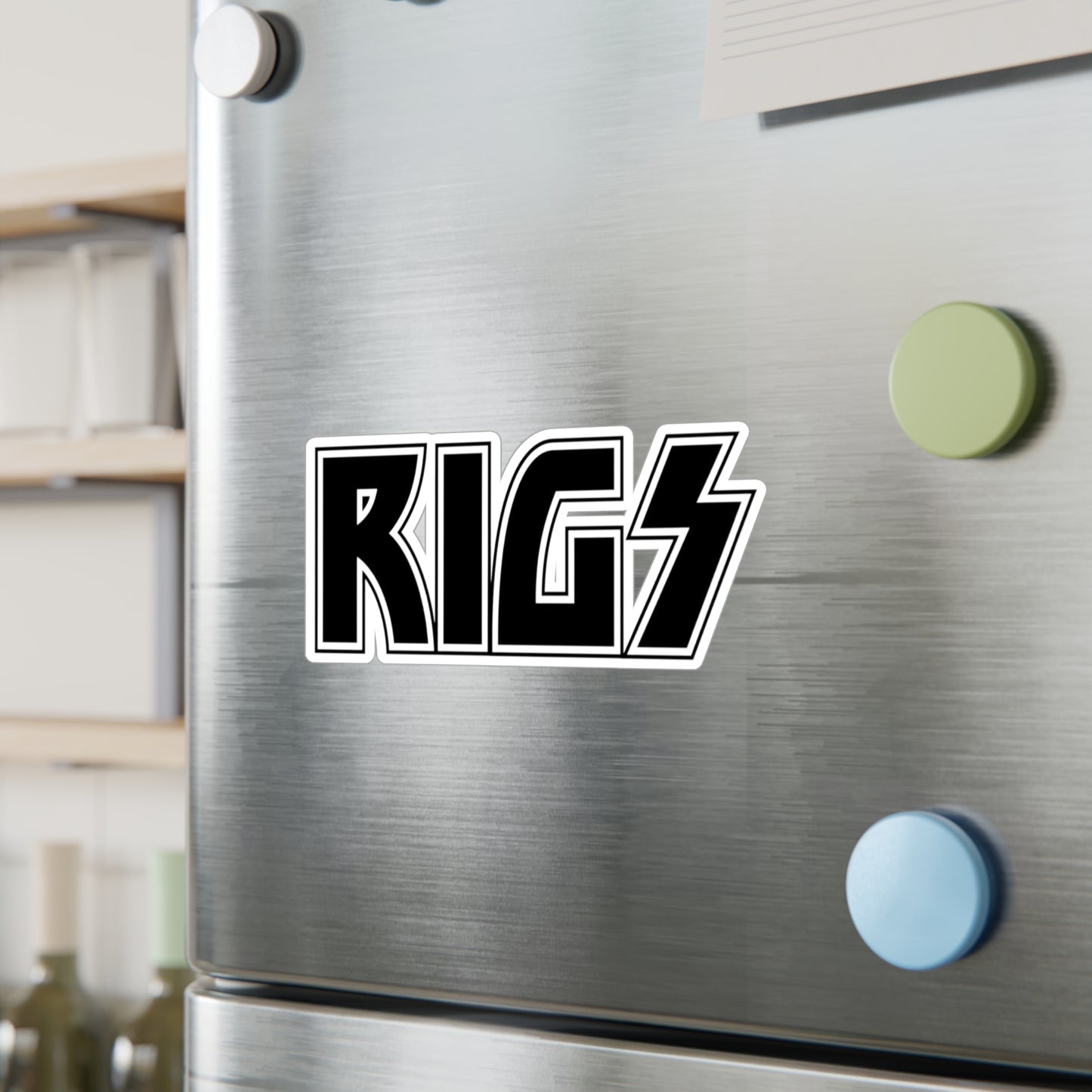 RIGS Rock Logo Vinyl Sticker