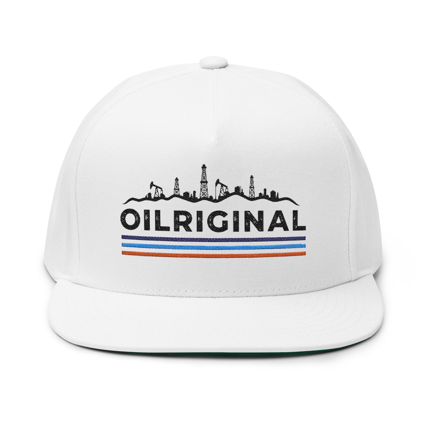 'OILRIGINAL' Embroidered Oilfield Skyline Snapback