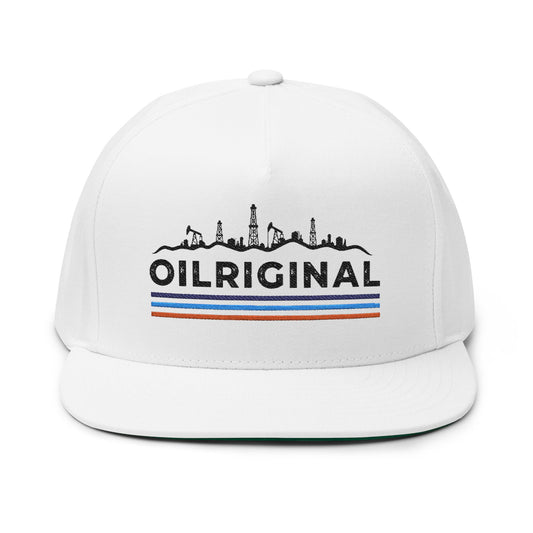 'OILRIGINAL' Embroidered Oilfield Skyline Snapback