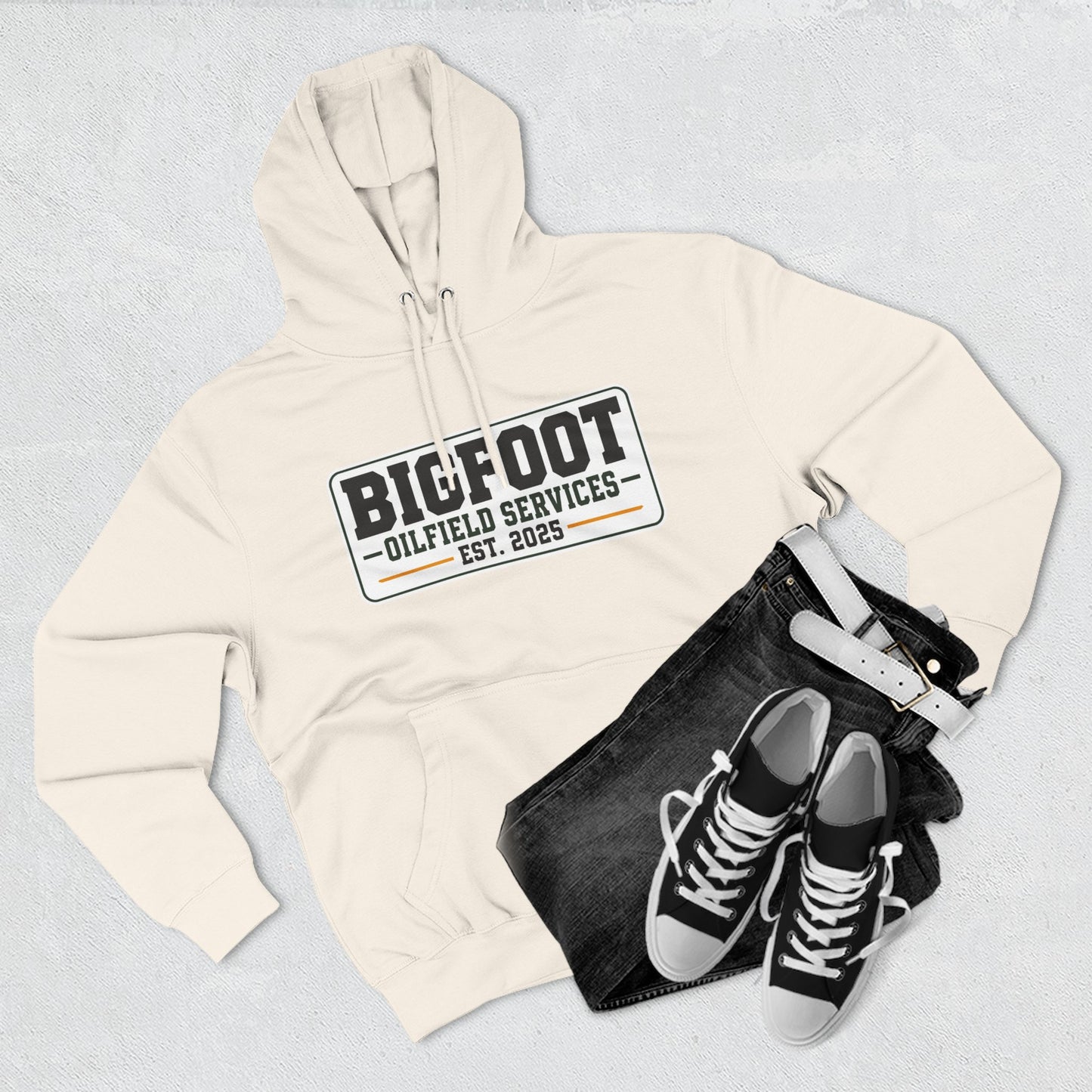 Vintage Bigfoot Oilfield Service Hoodie