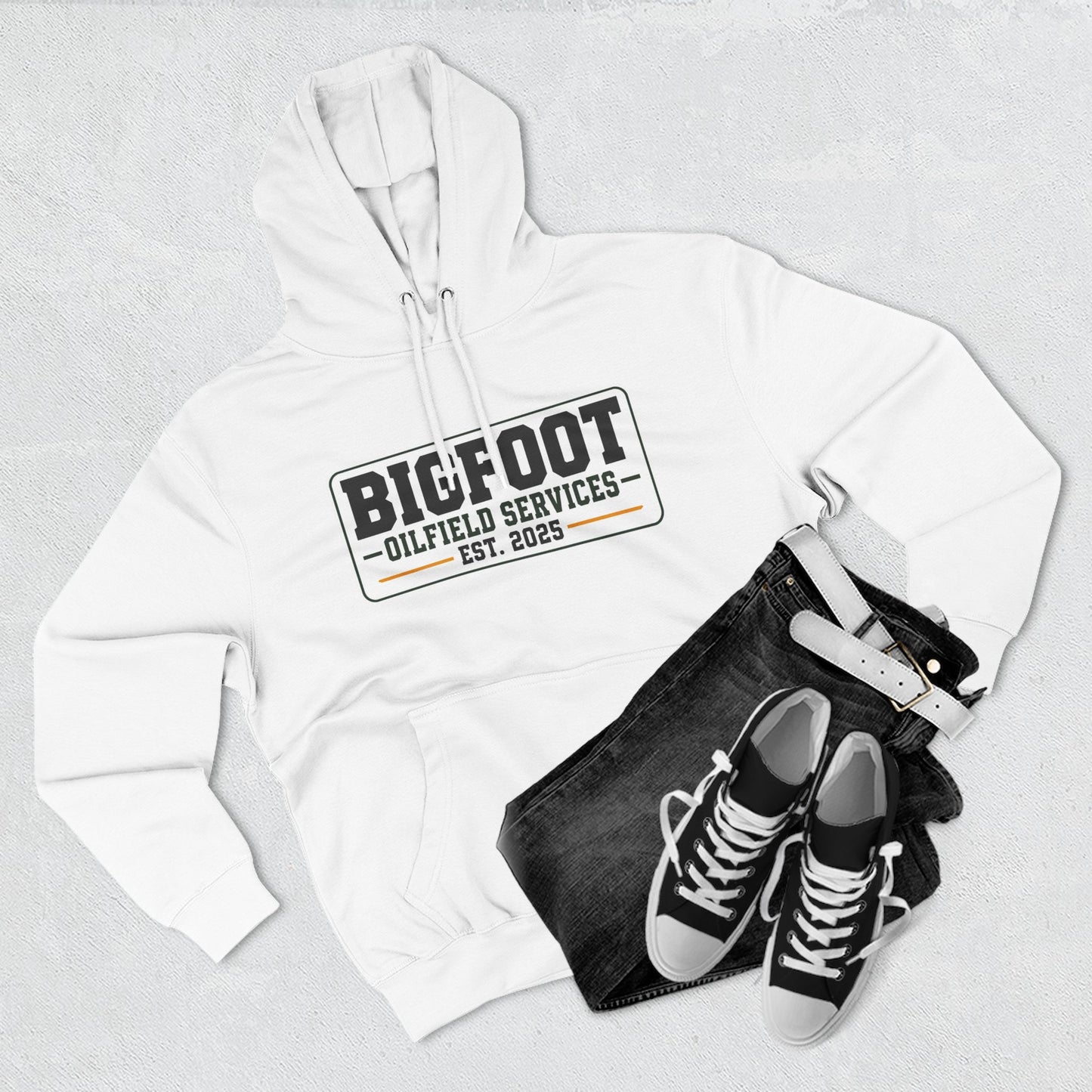 Vintage Bigfoot Oilfield Service Hoodie