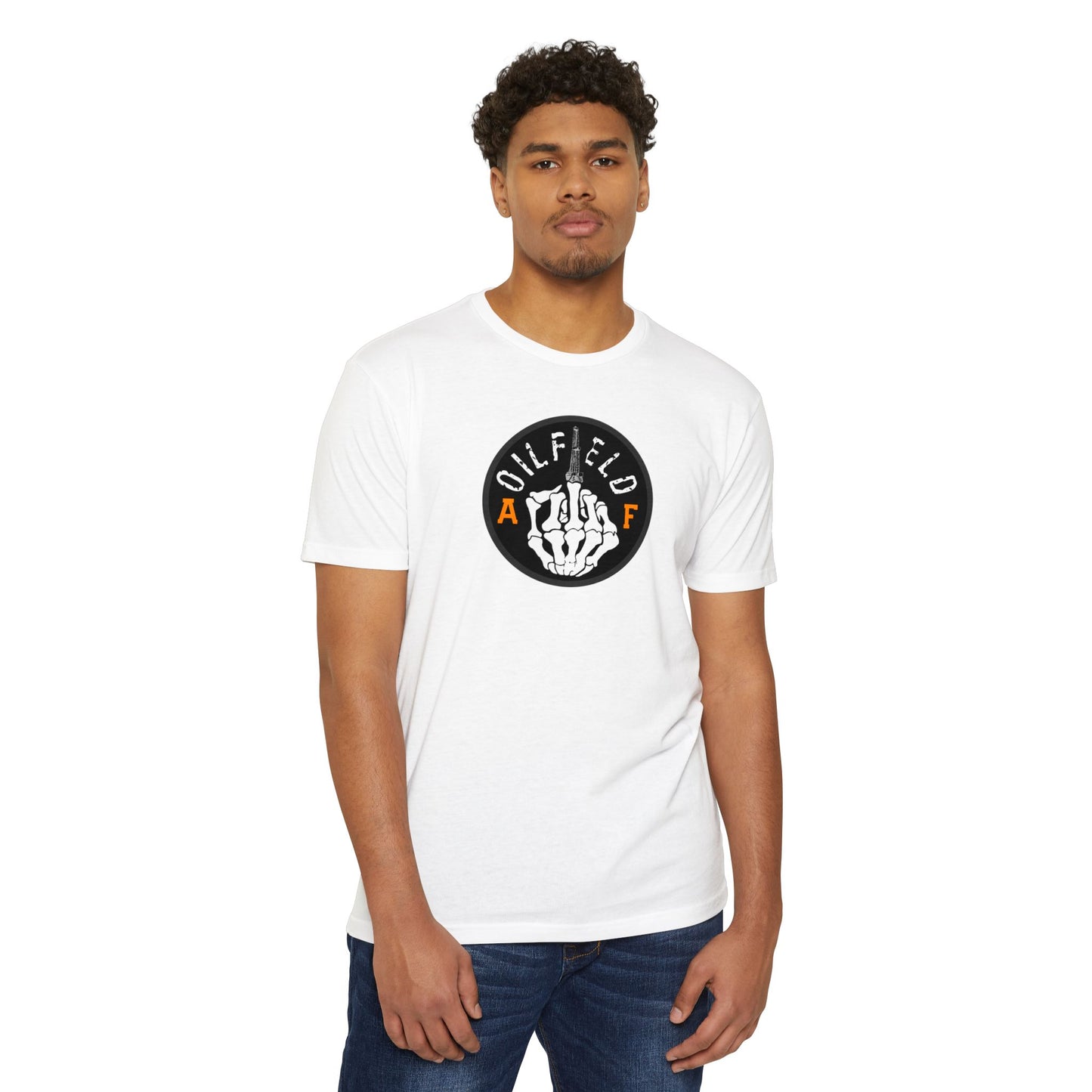 Oilfield AF Middle Finger T-Shirt