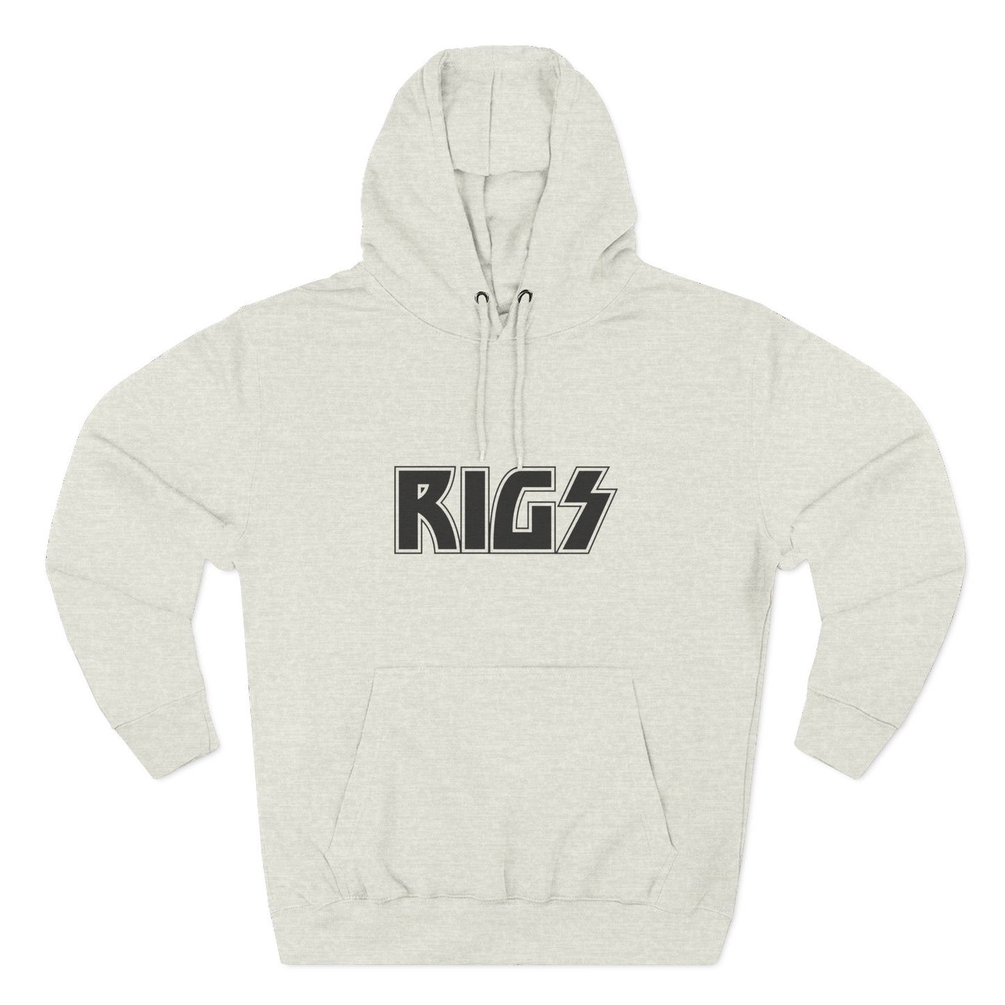 Rigs Logo Hoodie - Retro Rock Band