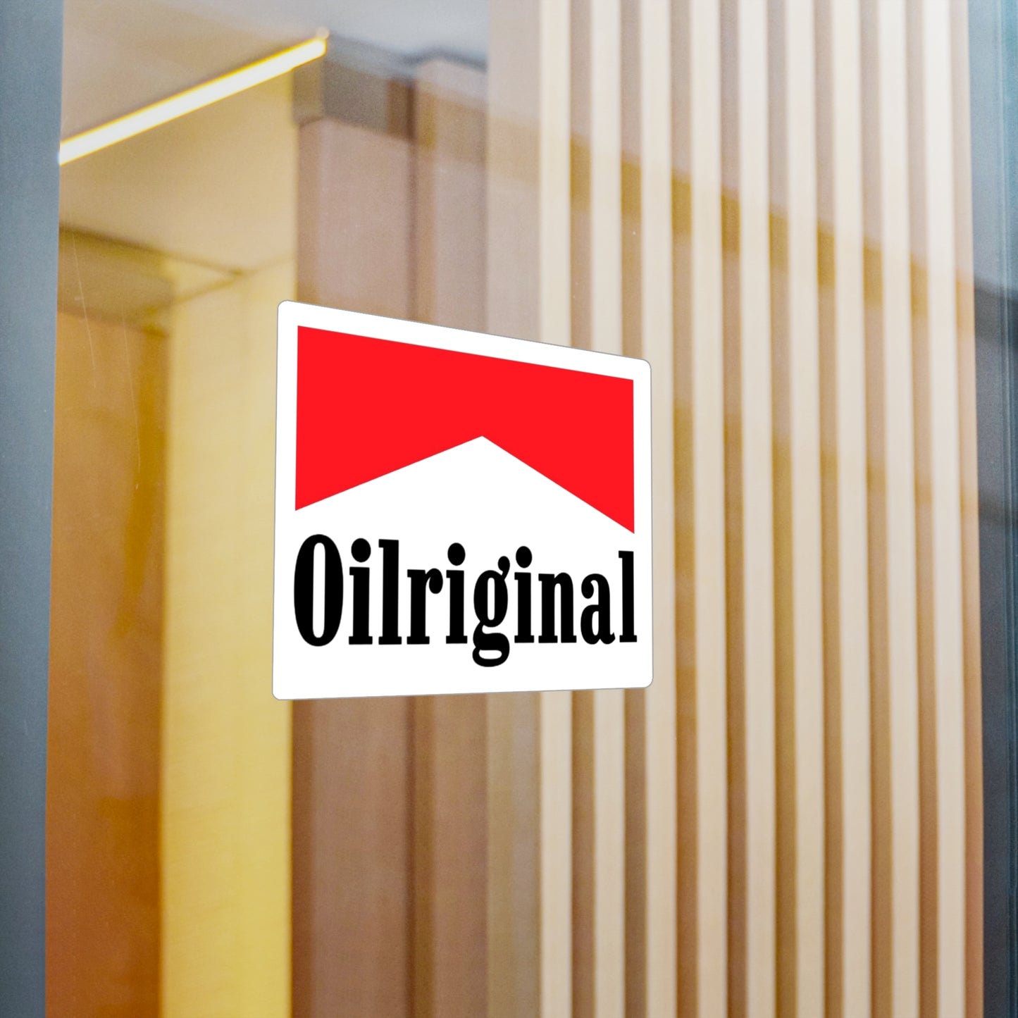 Oilriginal Malboro - Vinyl Decal
