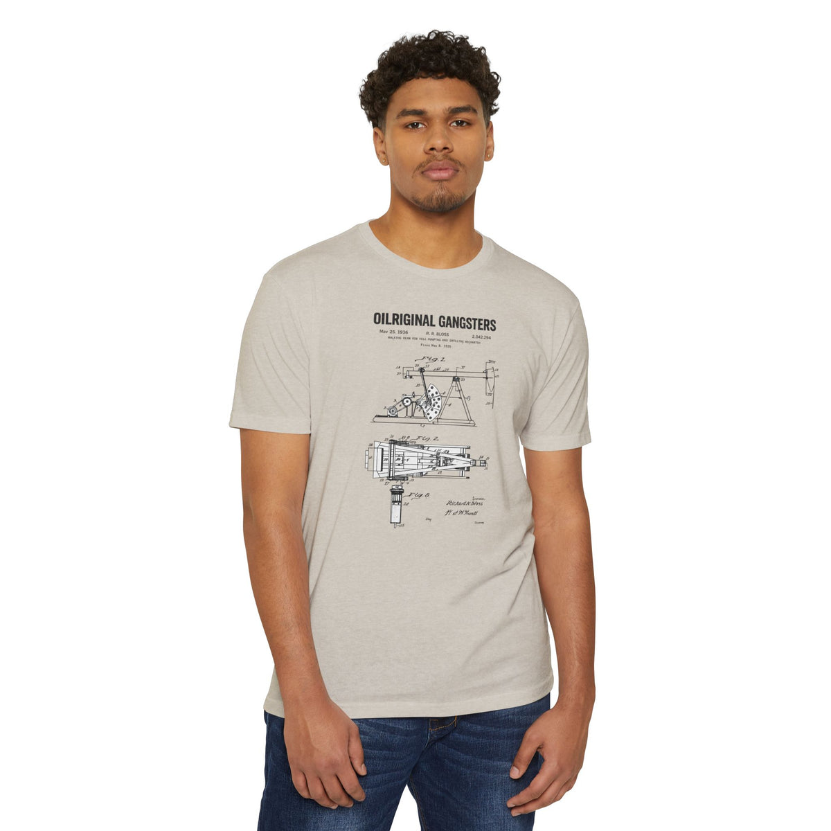 Oilriginal Gangsters Pump Jack Patent Diagram
