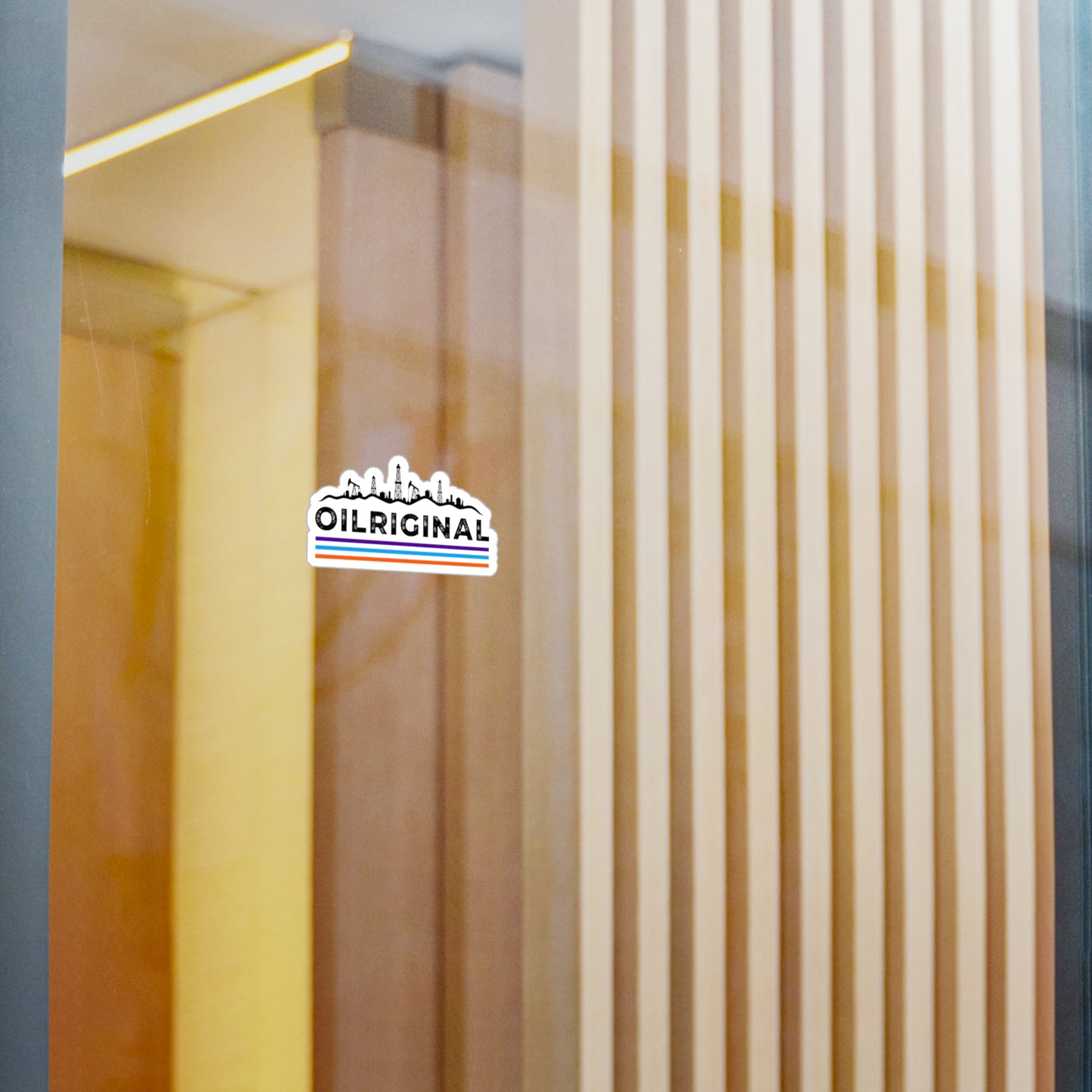 Oilriginal Skyline Vinyl Sticker