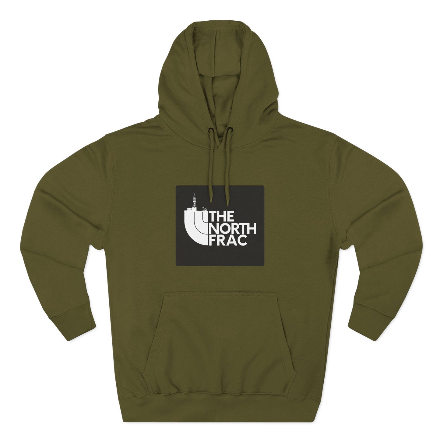 The North Frac - Black Logo Hoodie