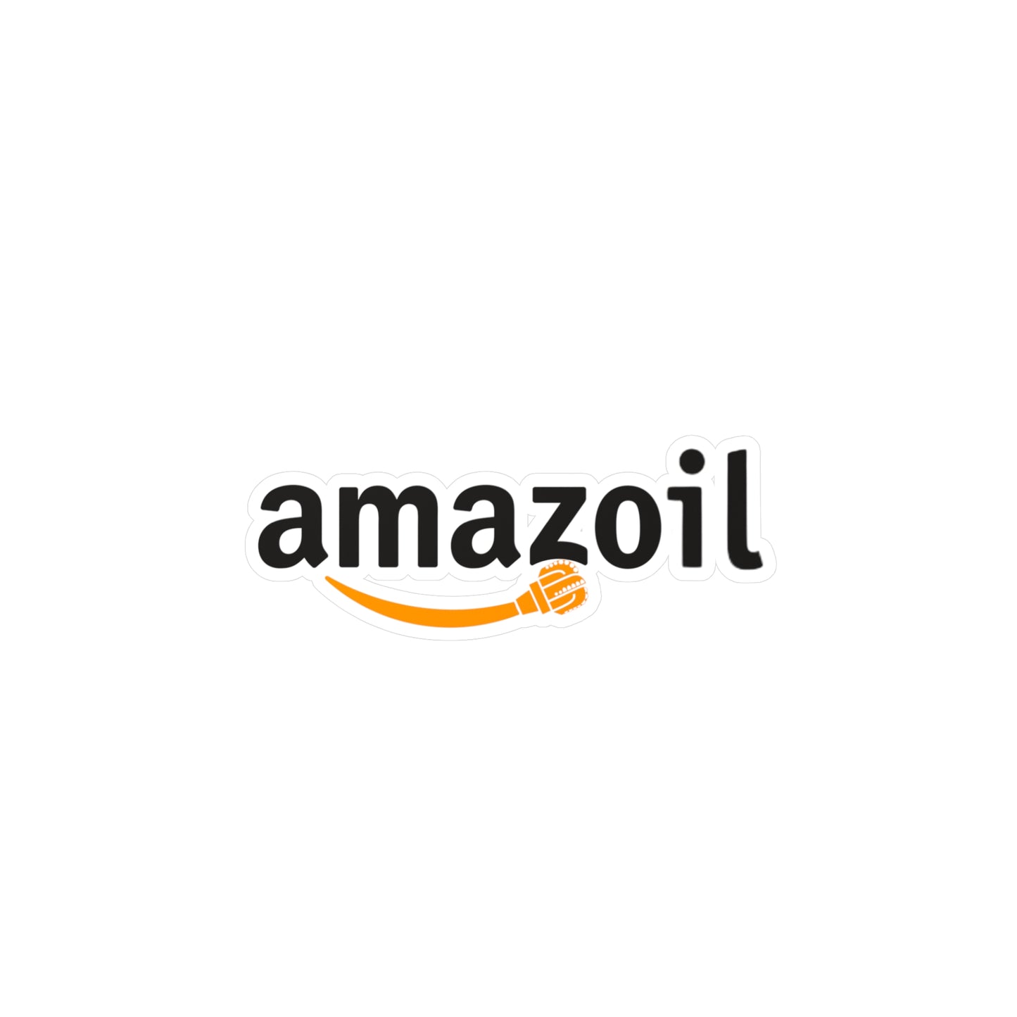 'amazoil' Logo Vinyl Sticker