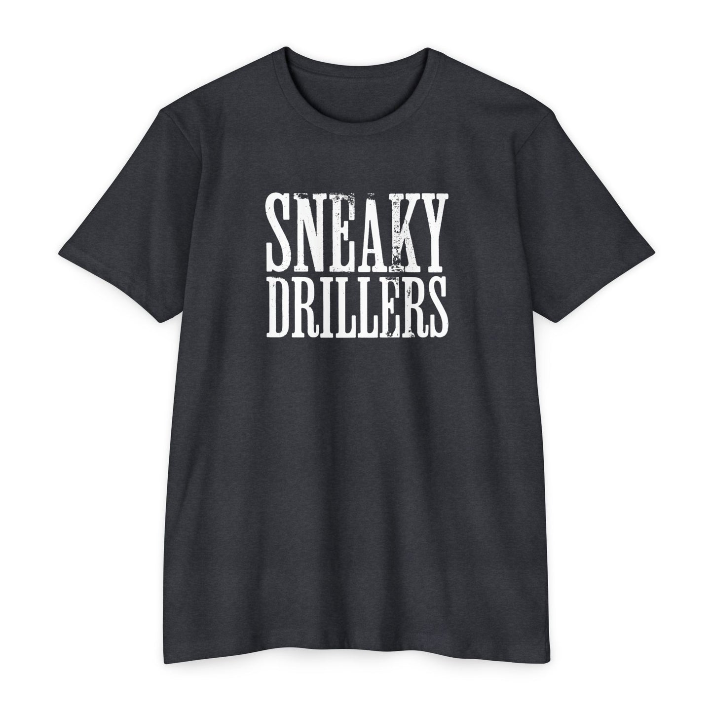 Sneaky Drillers T‑Shirt — Retro Athletic